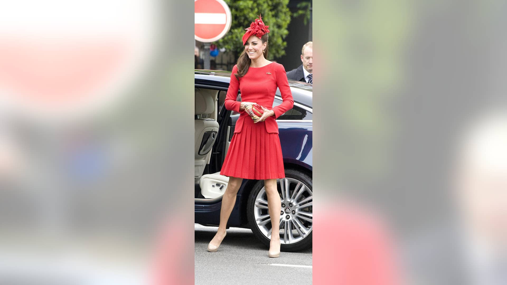 First Wearing the Dress in 2012