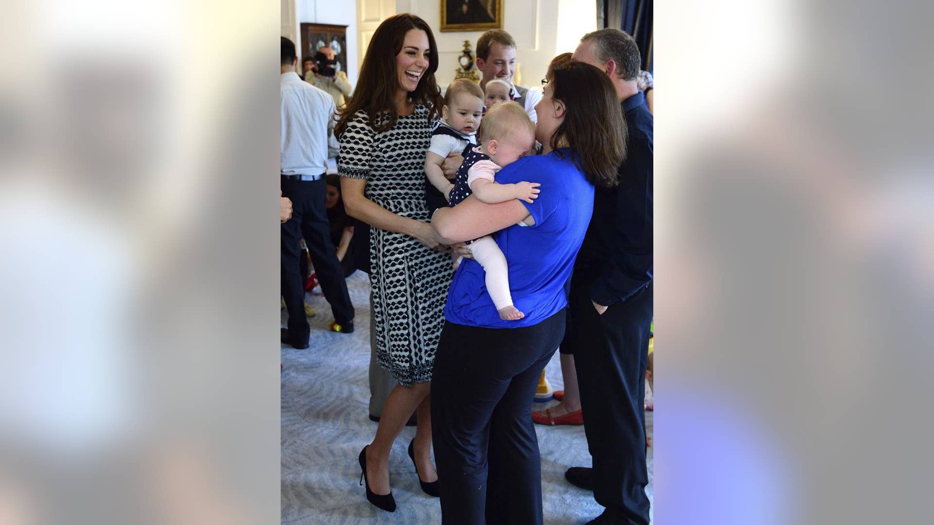 Little Girl is Not Charmed By George