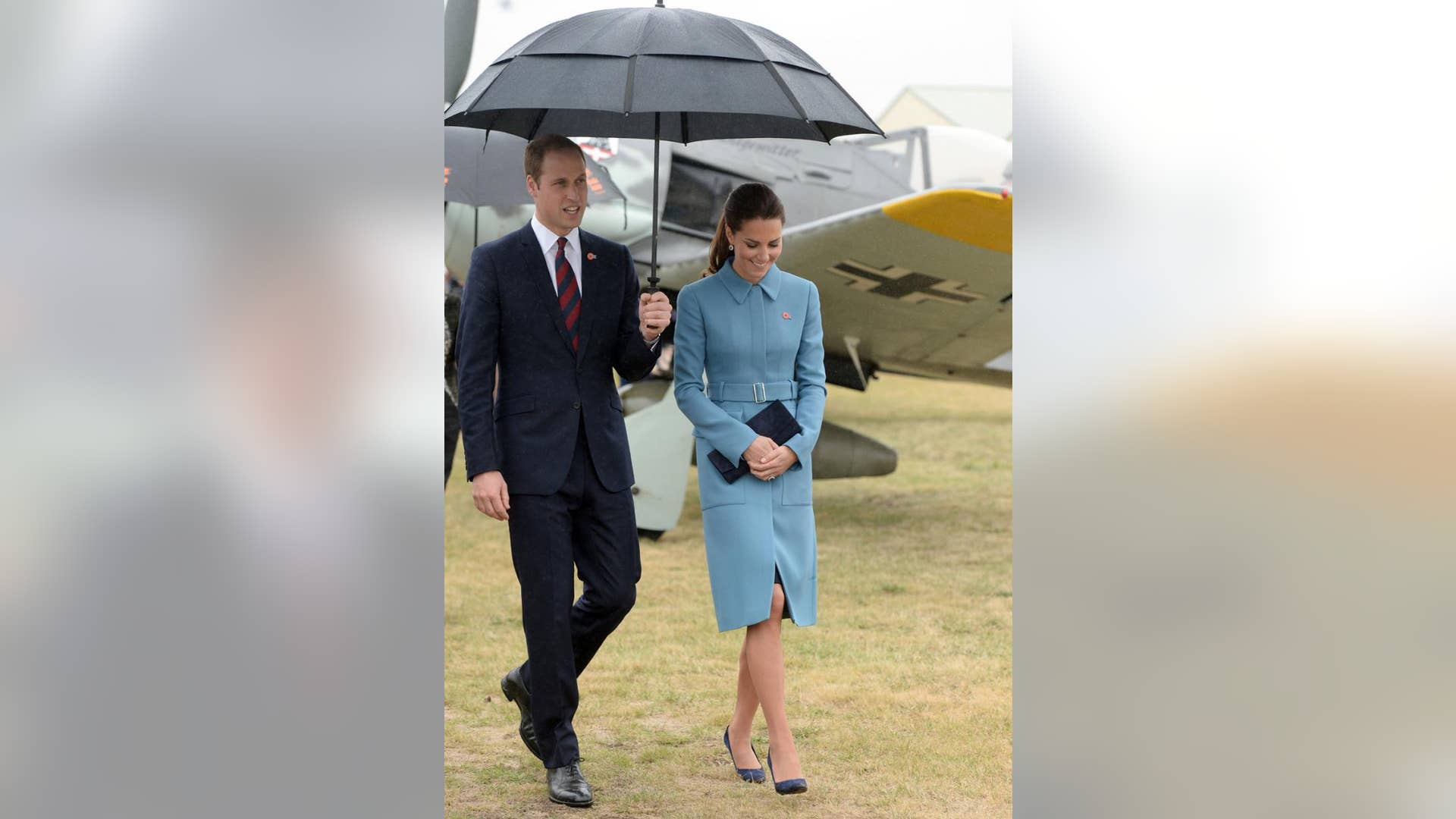 Walking with Husband Prince William