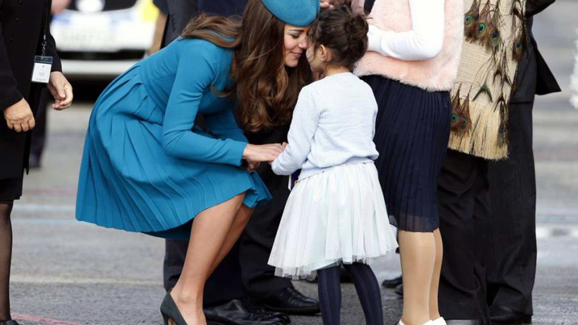Receiving a traditional Maori welcome