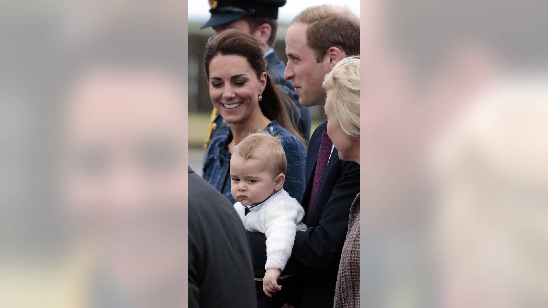 Someone Must Have Woken Up Prince George From His Royal Nap
