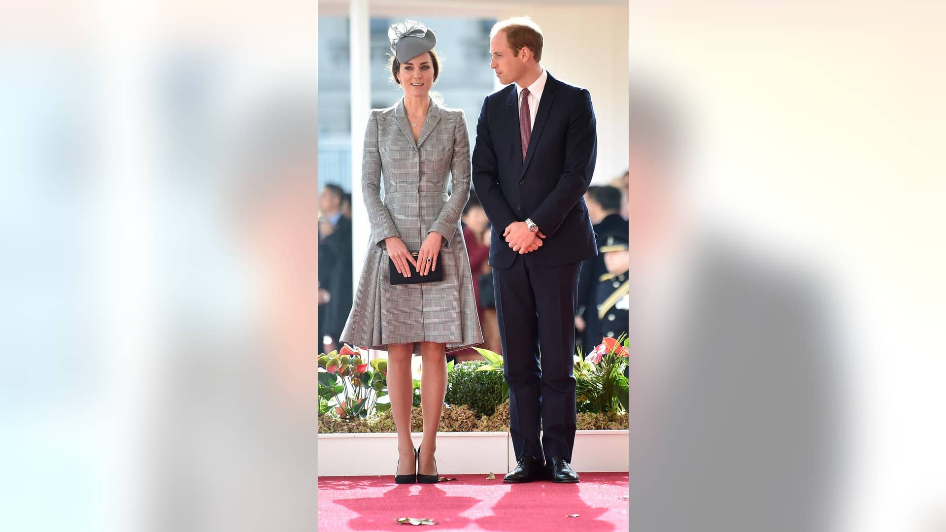 Walking with Husband Prince William