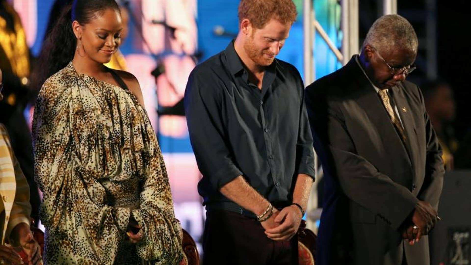 Not even during prayer.