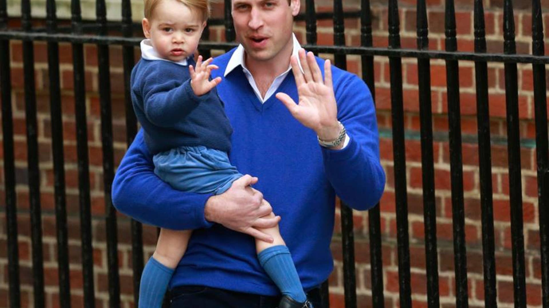 Prince George Waving