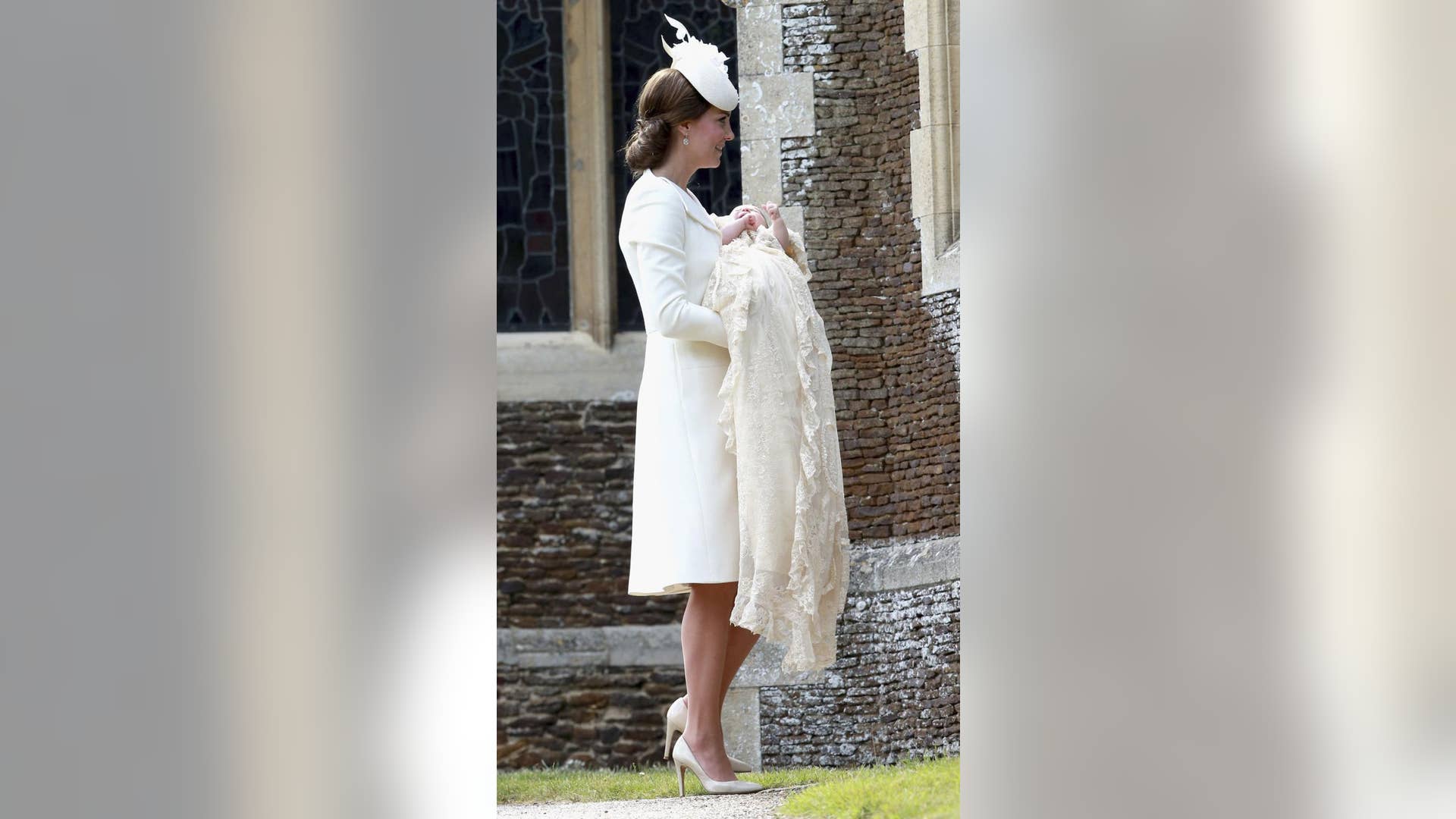 Duchess Kate Middleton with Daughter Princess Charlotte