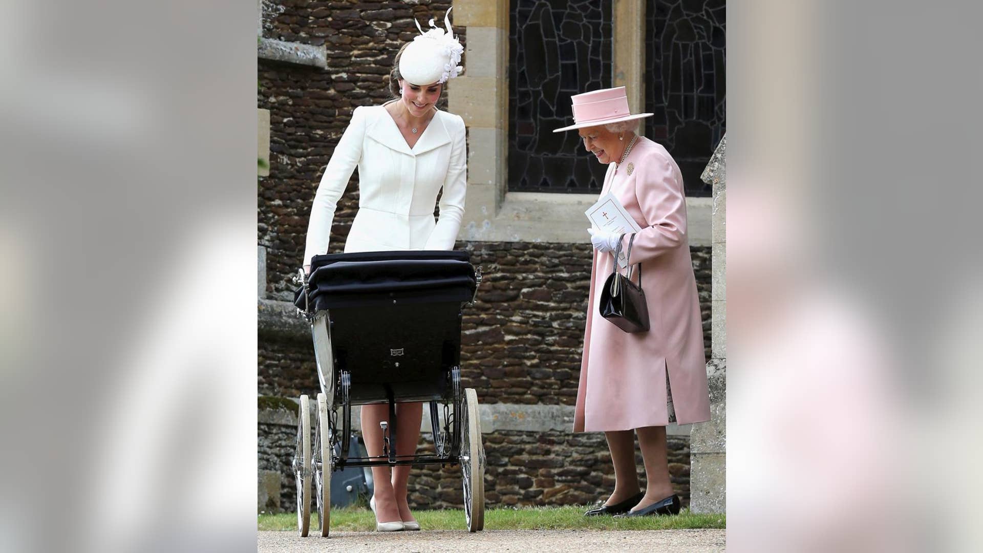 Queen Elizabeth Admiring Charlotte