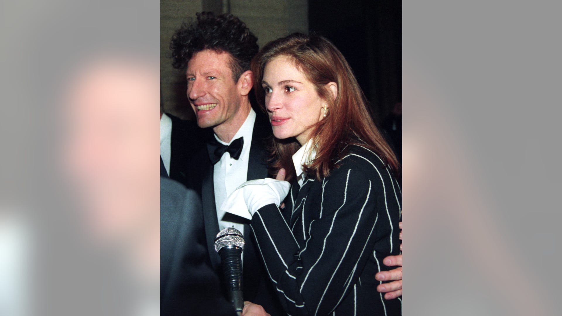 Julia Roberts and Lyle Lovett
