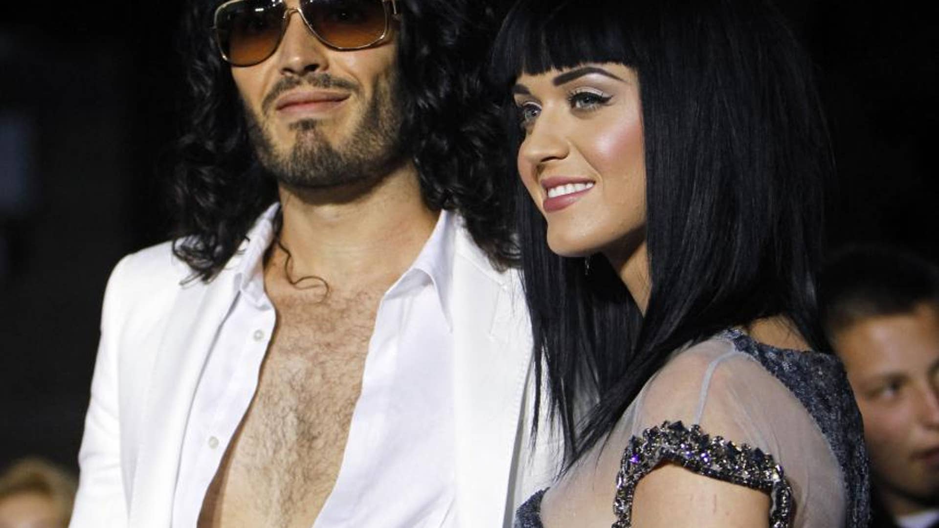 Russell Brand and Katy Perry