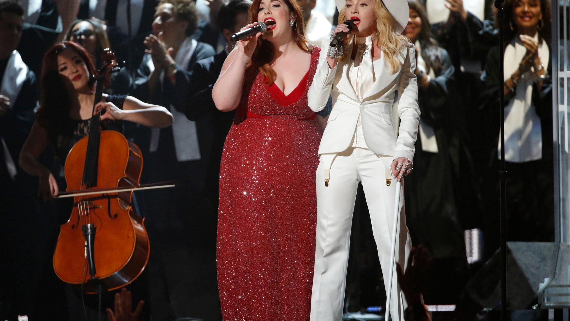 Madonna gets in on the action