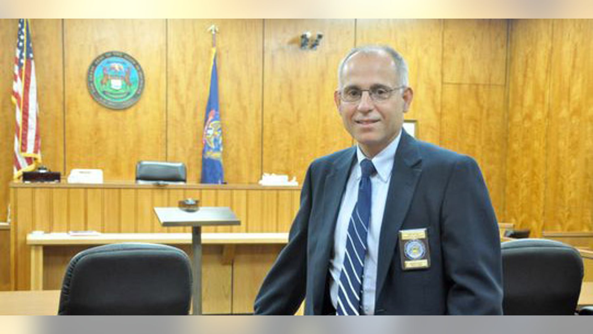 Berrien County, MI, Courthouse security supervisor Joe Zangaro, 61 (pictured above) was killed along with bailiff Ronald Kienzle, 63, after an inmate disarmed an officer and began shooting in the courthouse on July 11. A sheriff’s deputy and a civilian were also wounded in the melee, which ended when the inmate was shot and killed.
