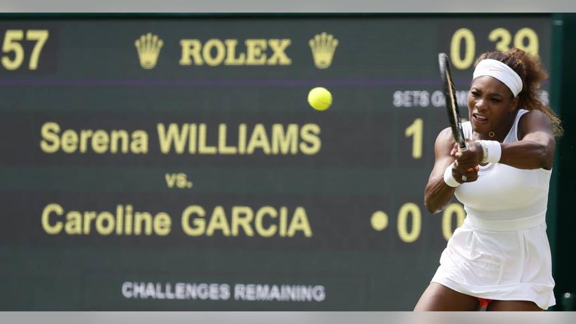 The United States' Serena Williams