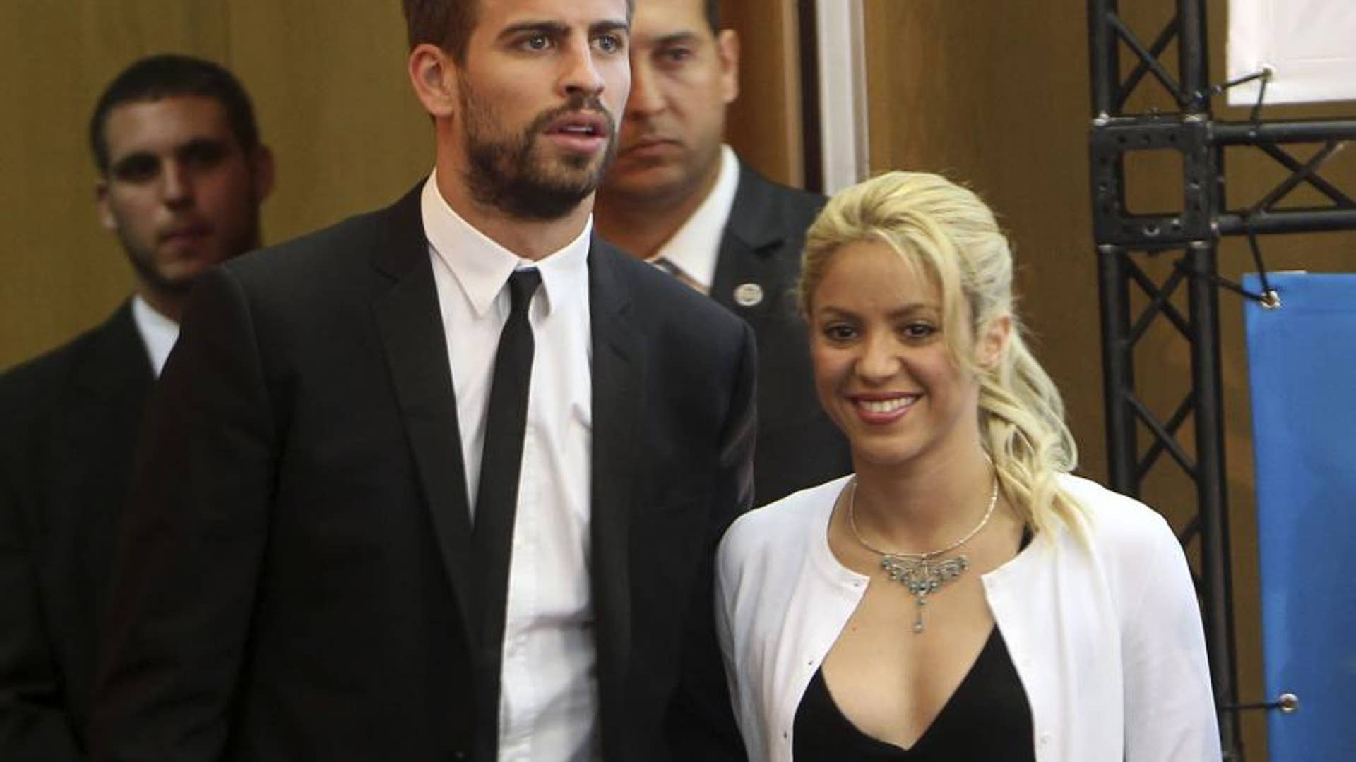 Shakira and Gerard Piqué