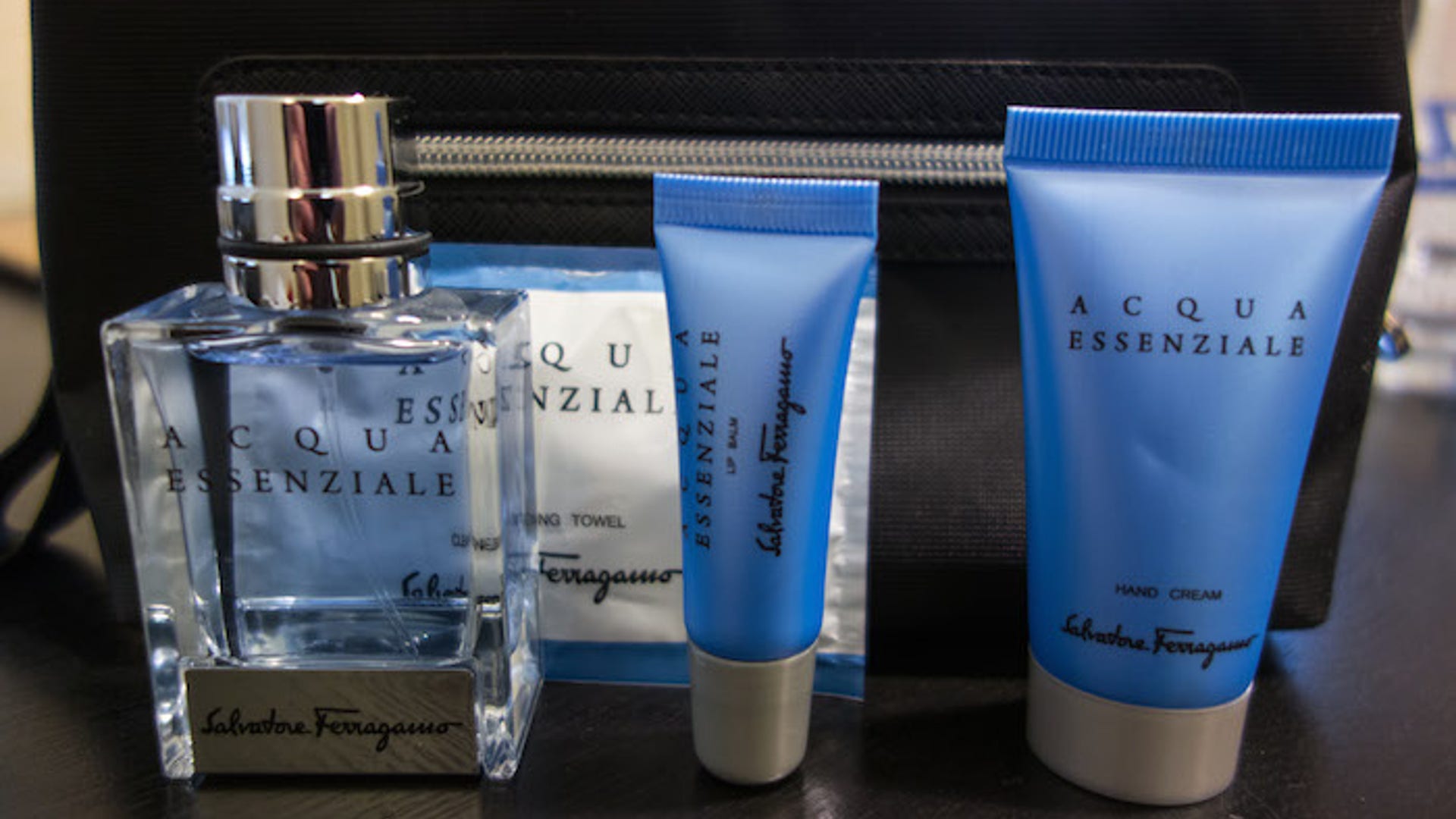 Salvatore Ferragamo amenity kit