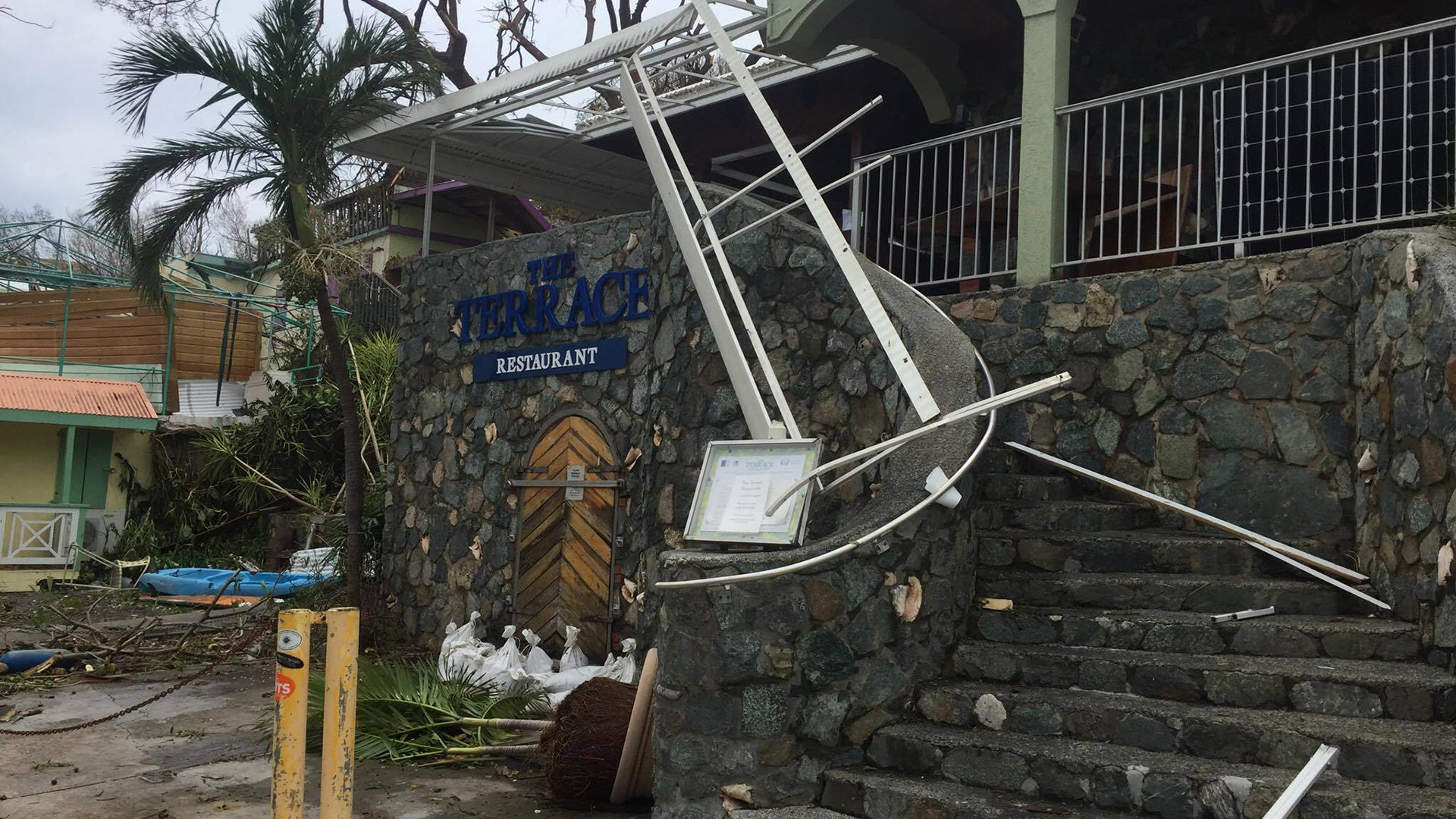 Acacia Wallenberg photographed the devastation on Saint John Island after powerful Hurricane Irma hit.