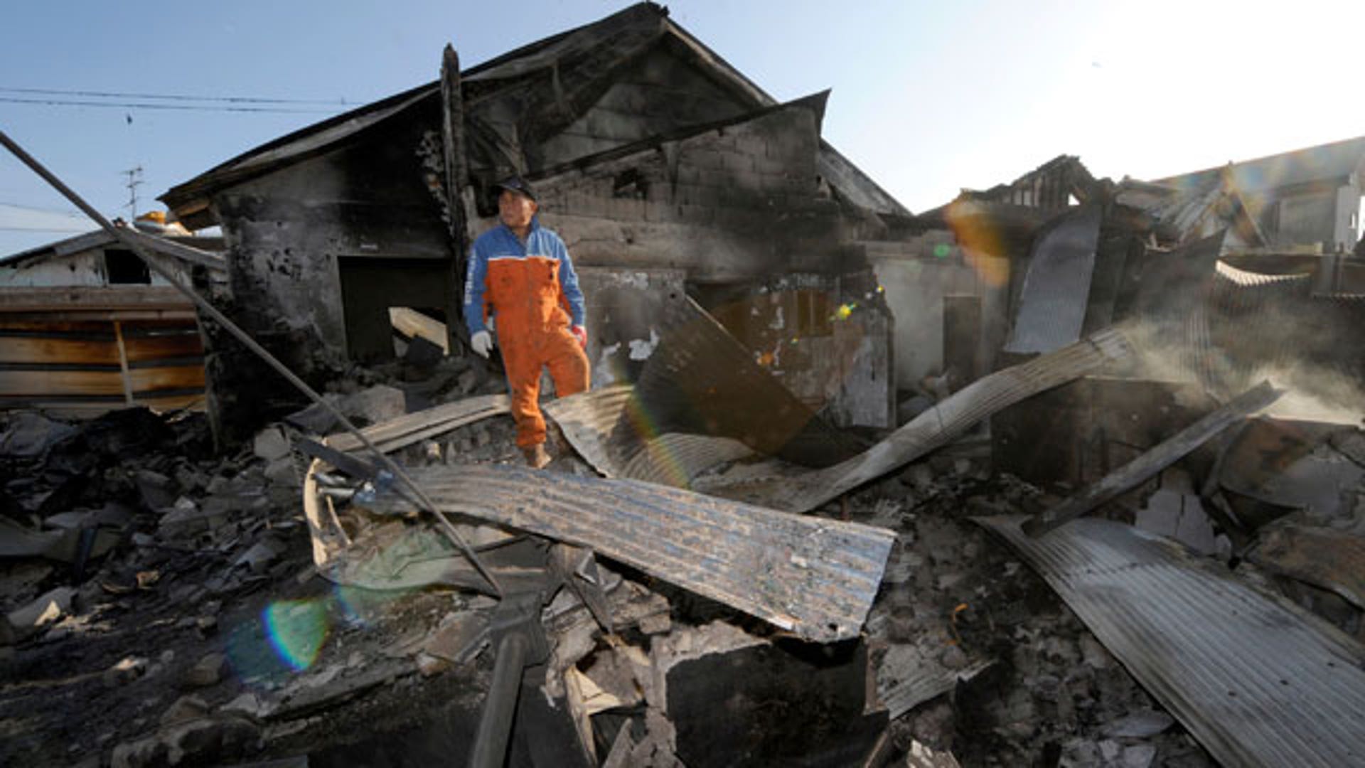 South Korean House Destroyed by North Korean Artillery Attack