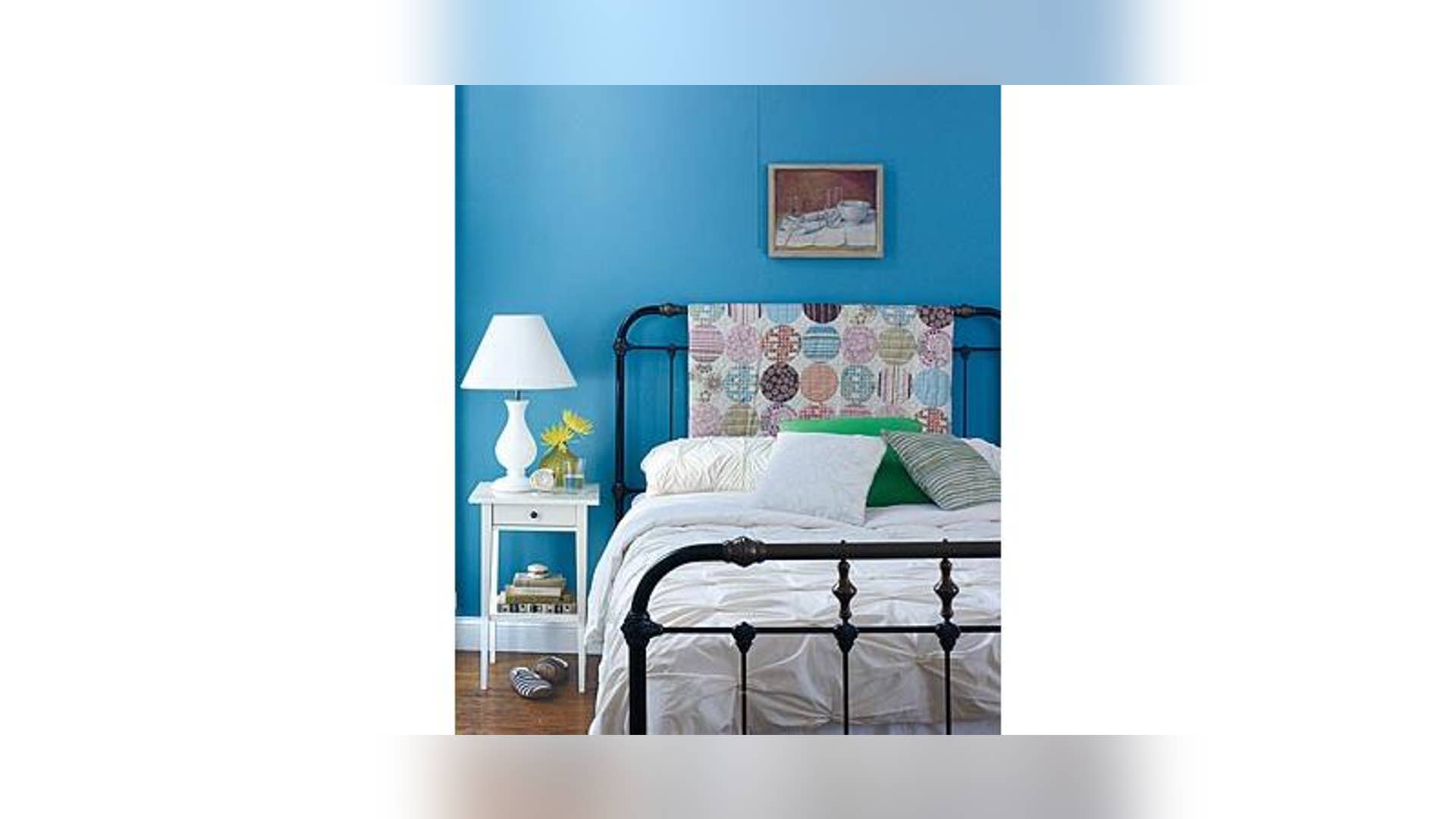 Turn a Quilt Into a Headboard