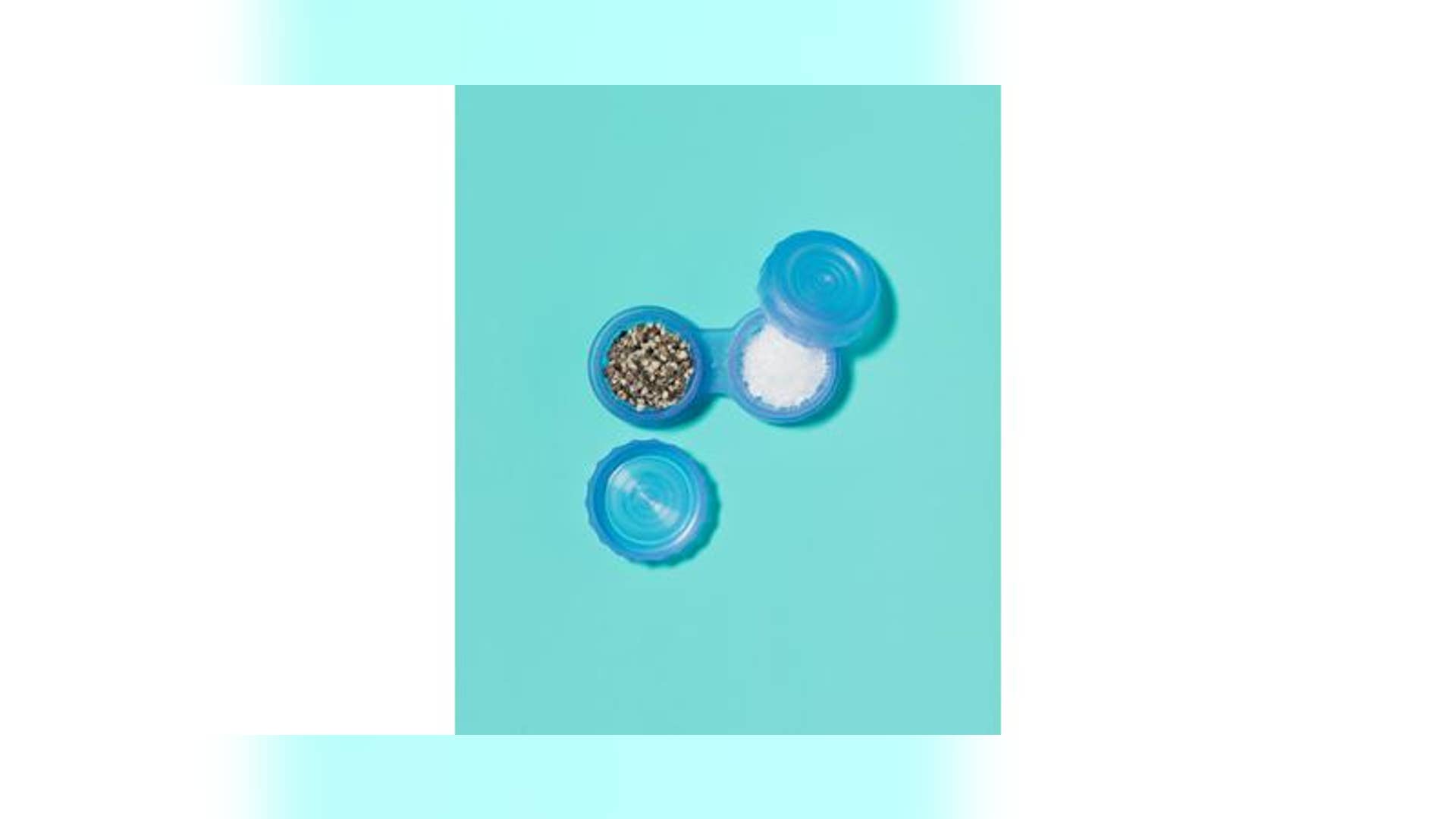 Contact Lens Case as Travel Spice Holder