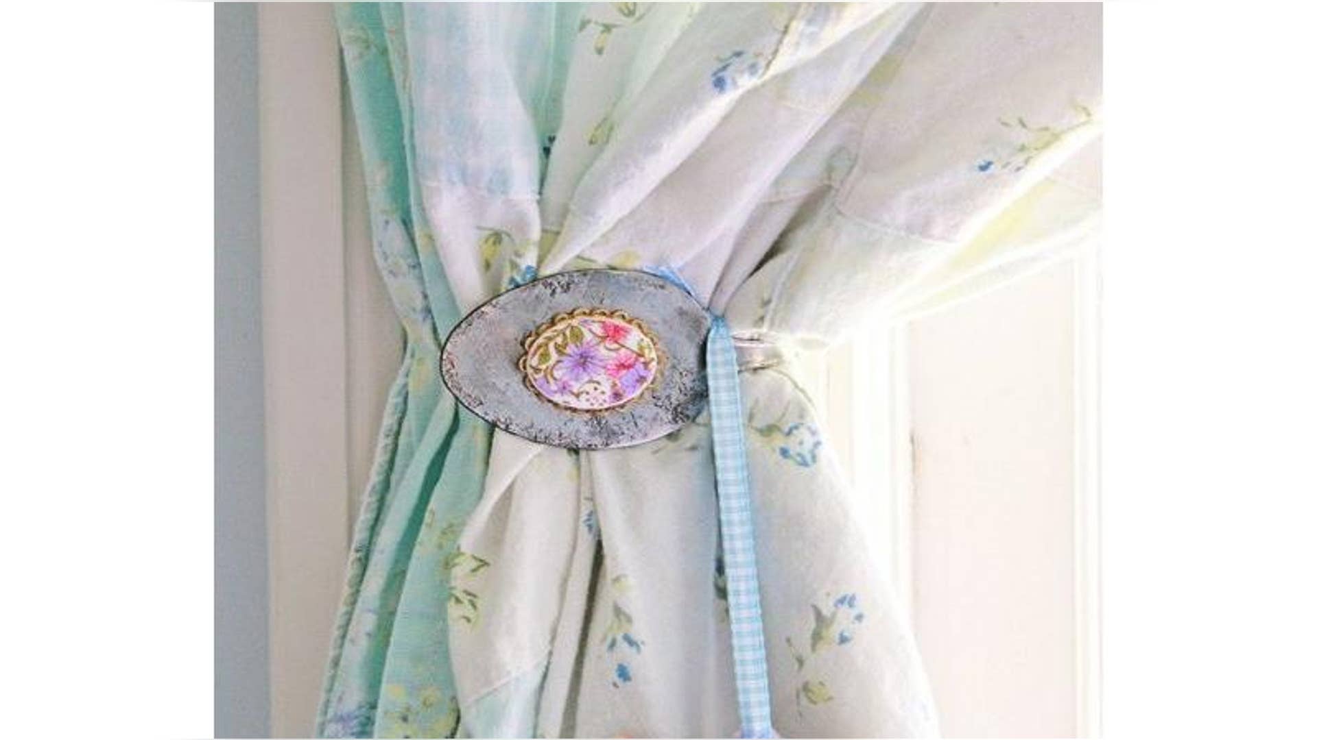 Spoon Curtain Tie Backs
