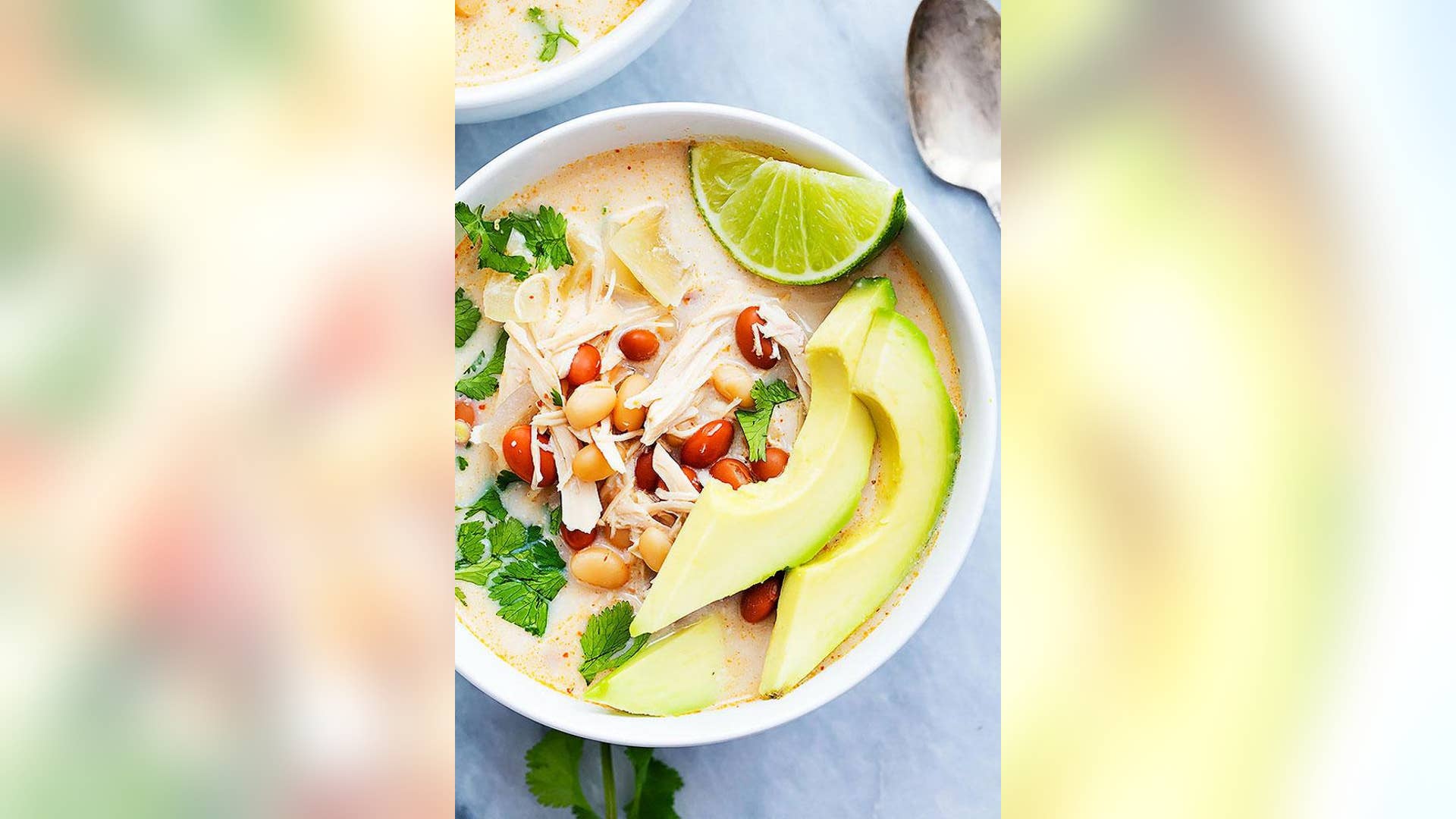 Slow Cooker Cream Cheese Chicken Chili