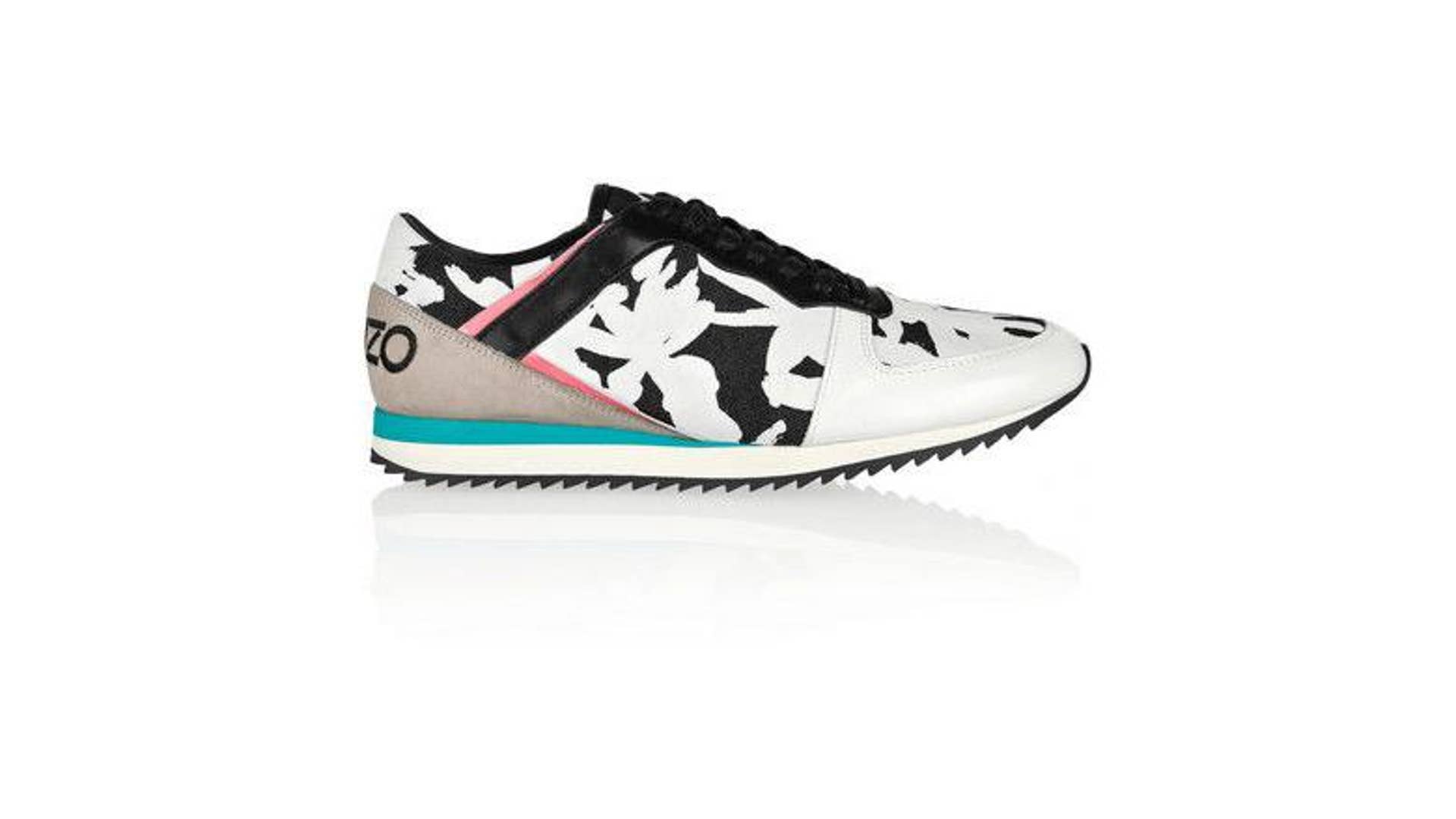 Kenzo Palm Tree Print Sneakers