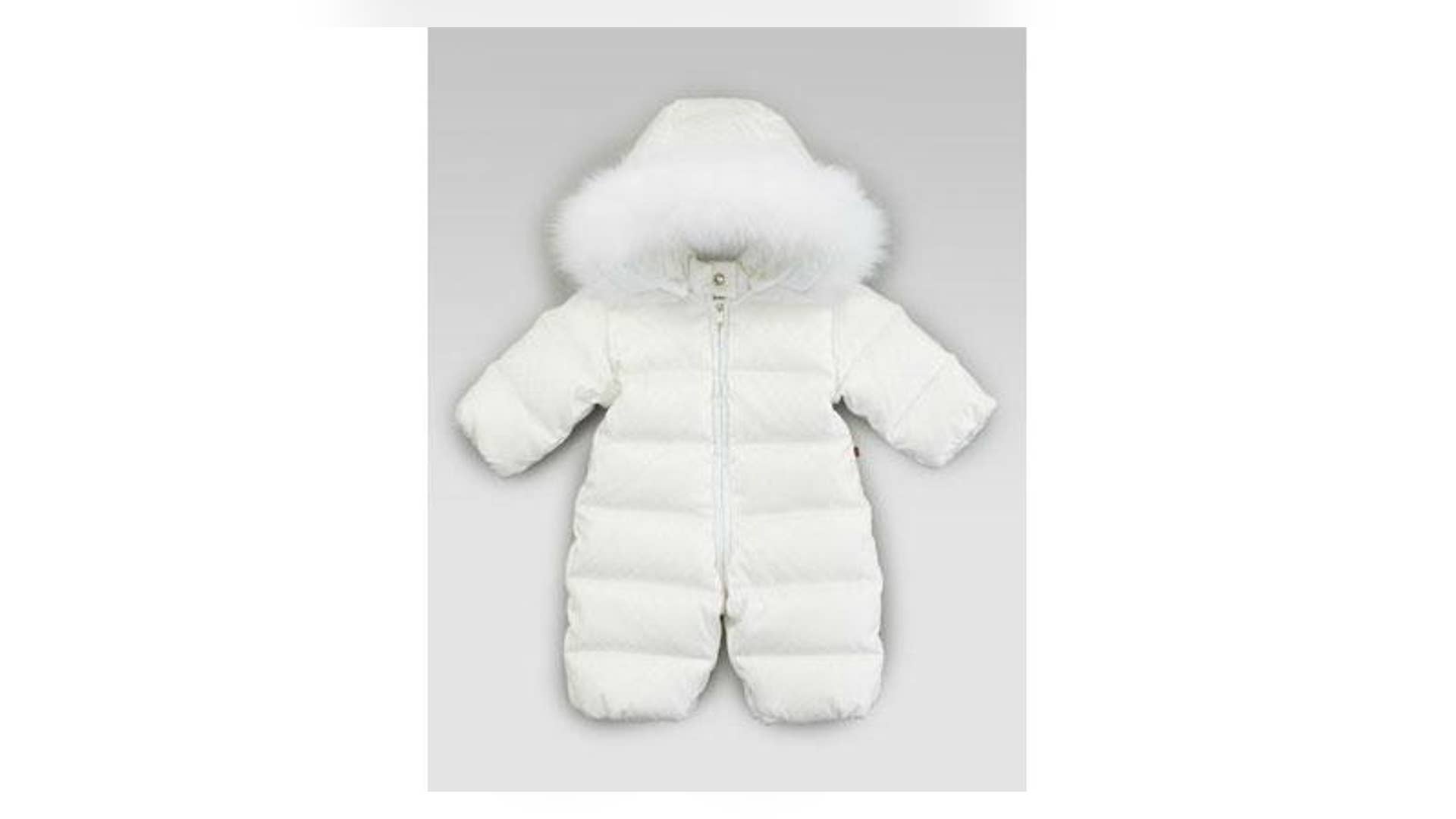 Gucci Mini Fur-Trimmed Snowsuit