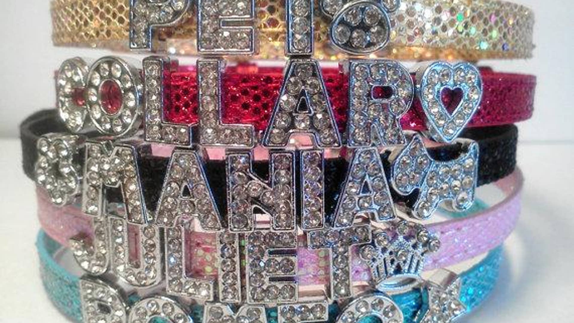 Personalized Sparkle Pet Collars