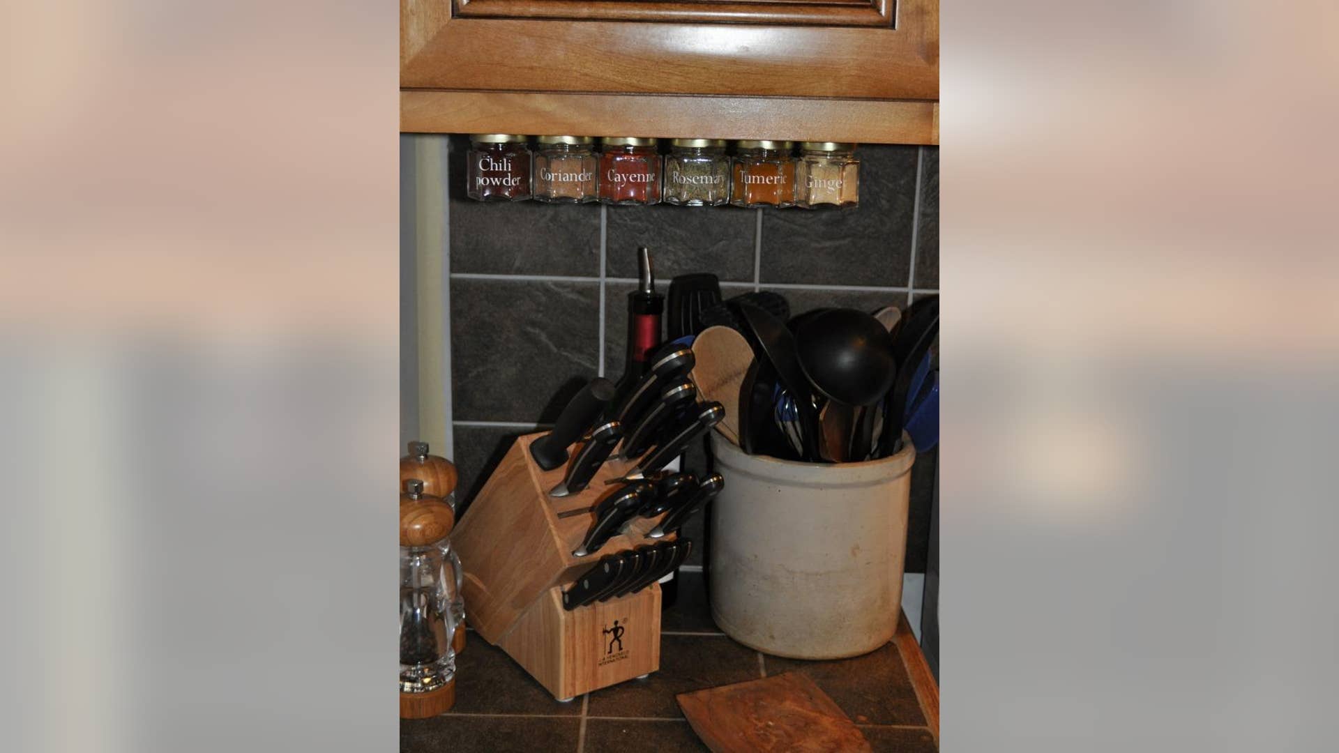 Magnetic Spice Rack
