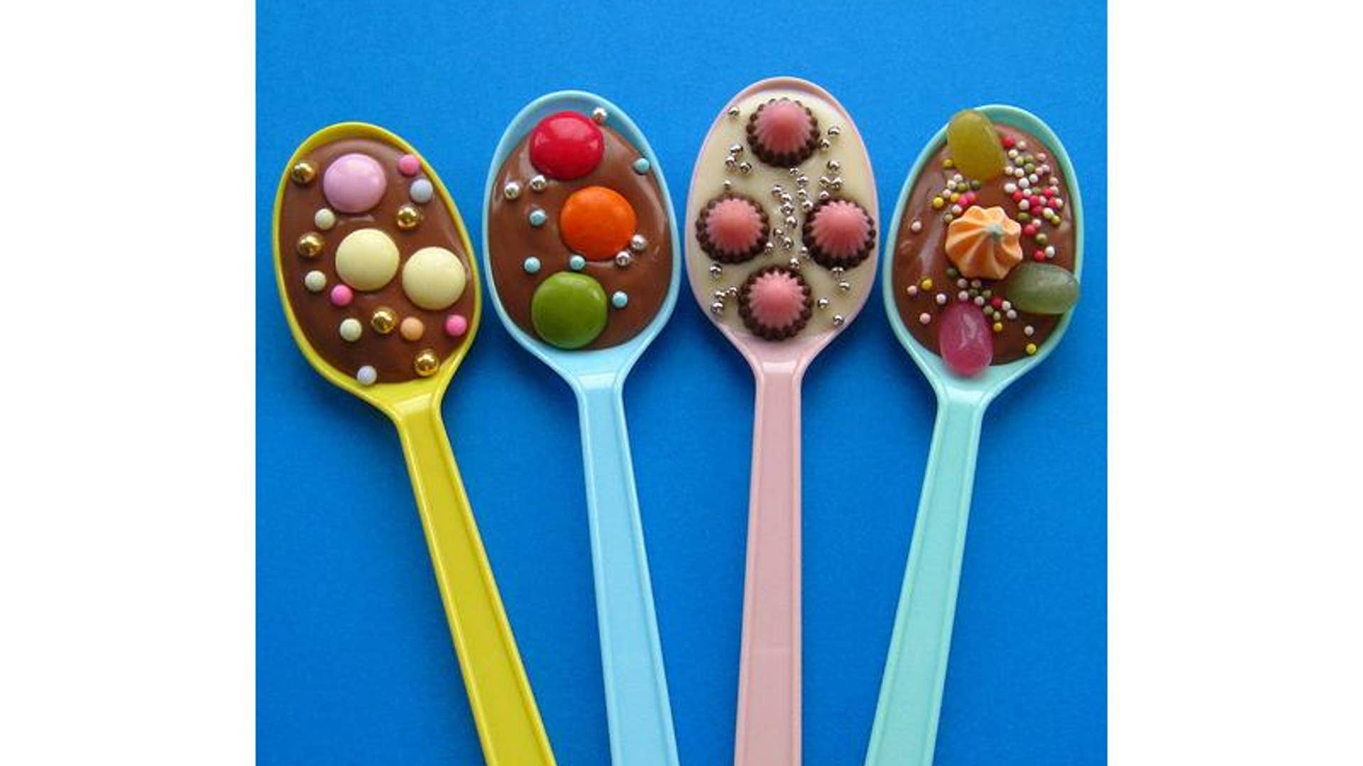 Chocolate Party Spoons