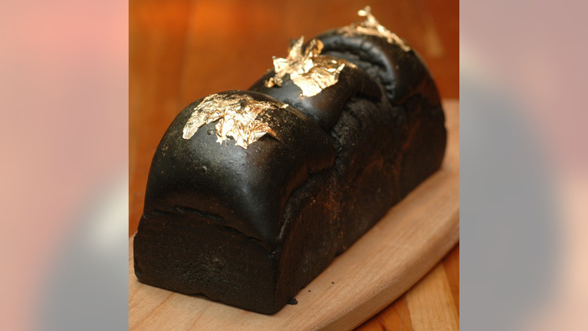 Black-Gold Squid Bread