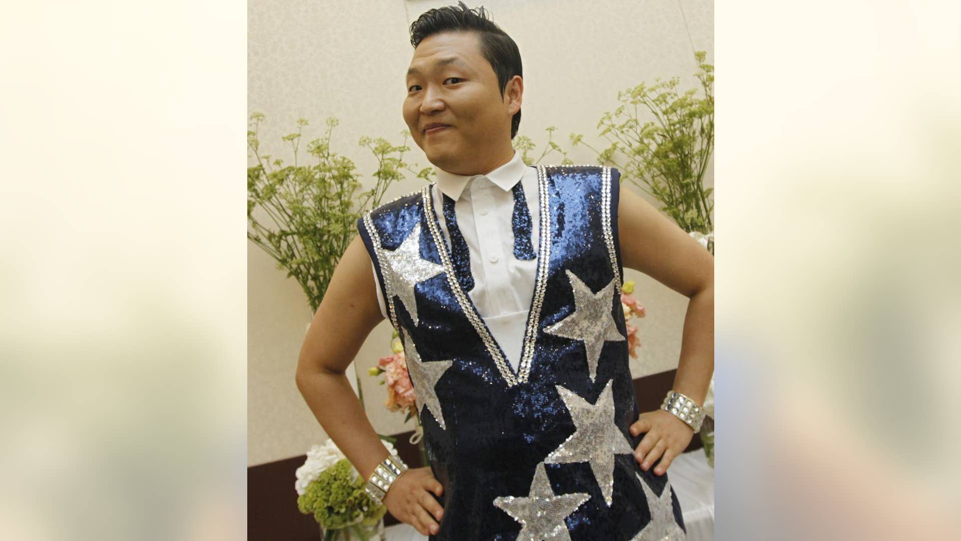 Posing before Taking The Stage