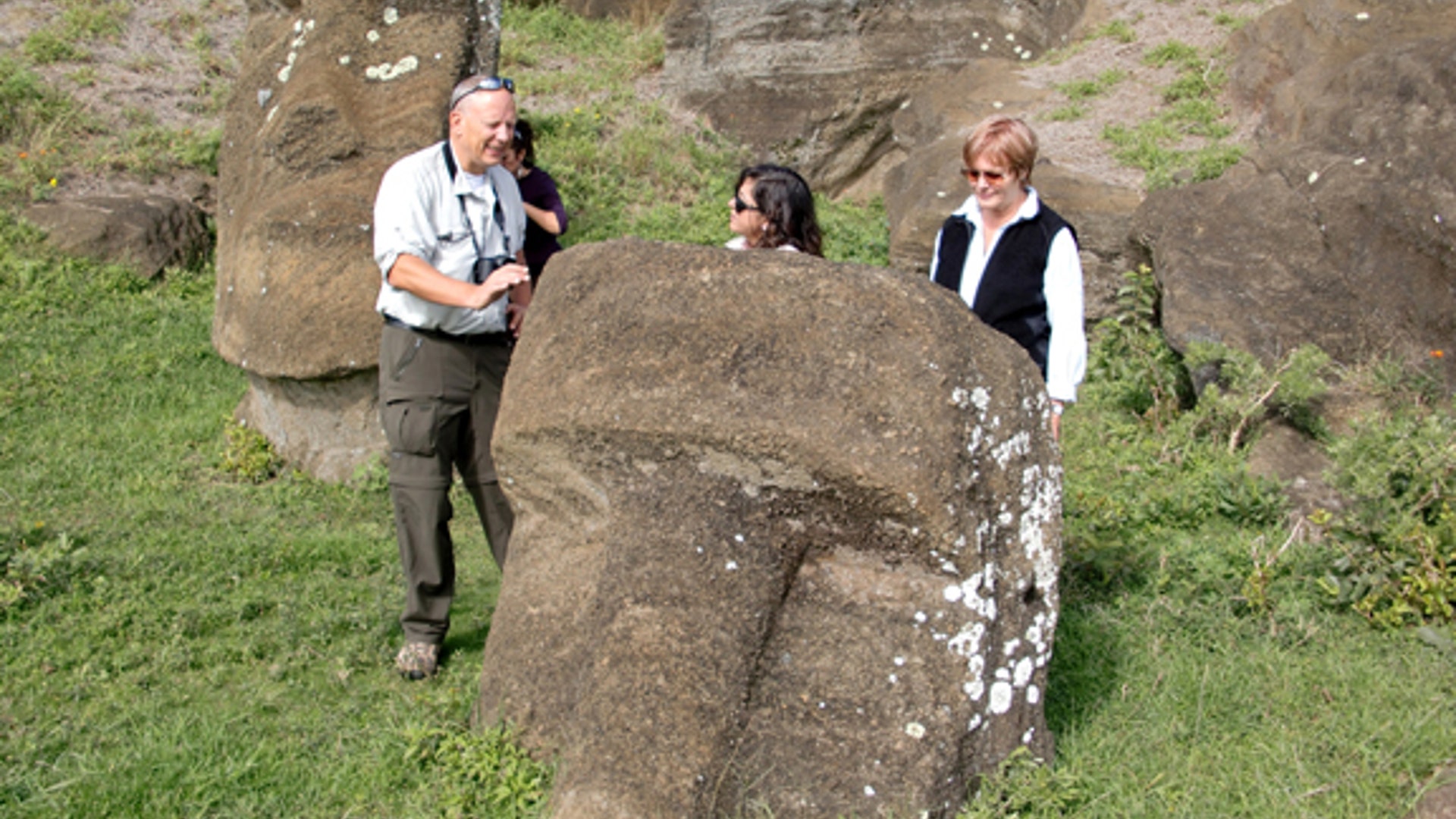 Easter Island Statue Project unexcavated