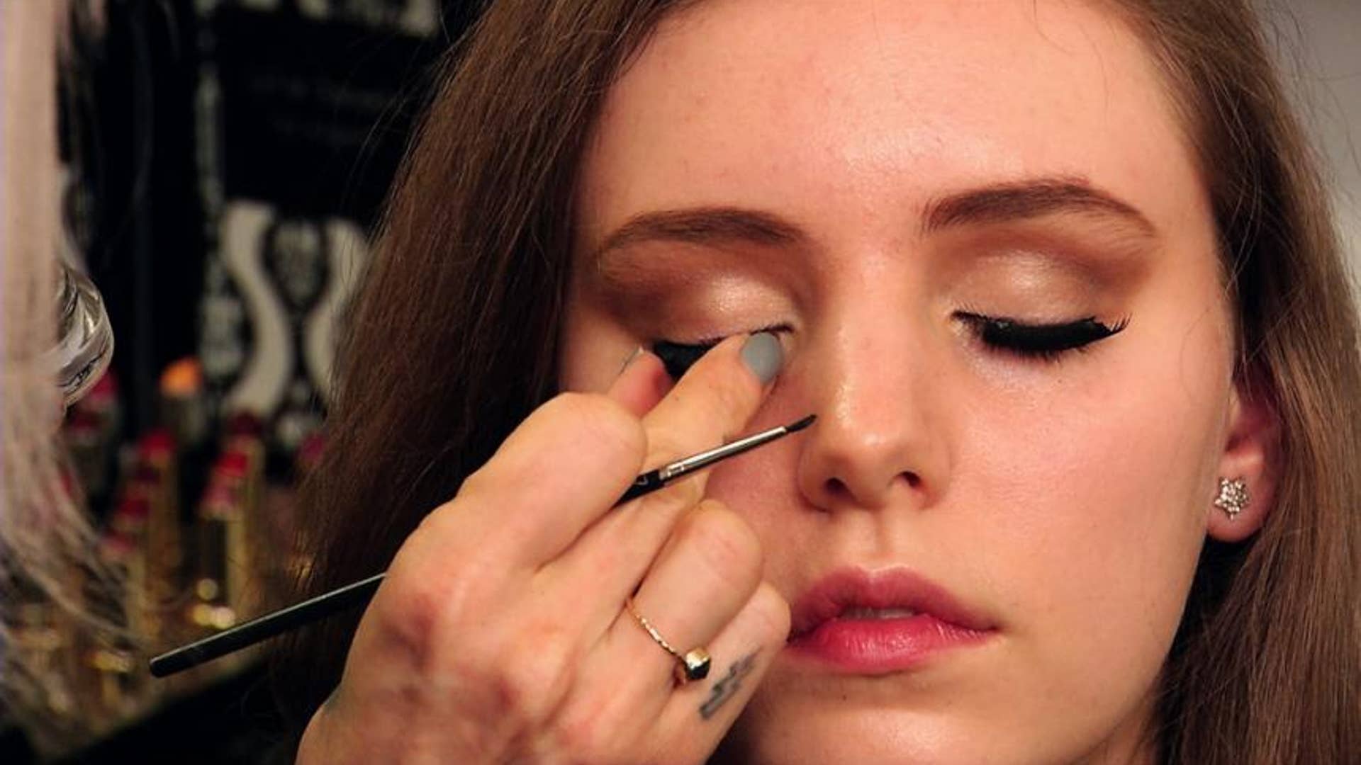 Step 5: Apply False Eyelashes