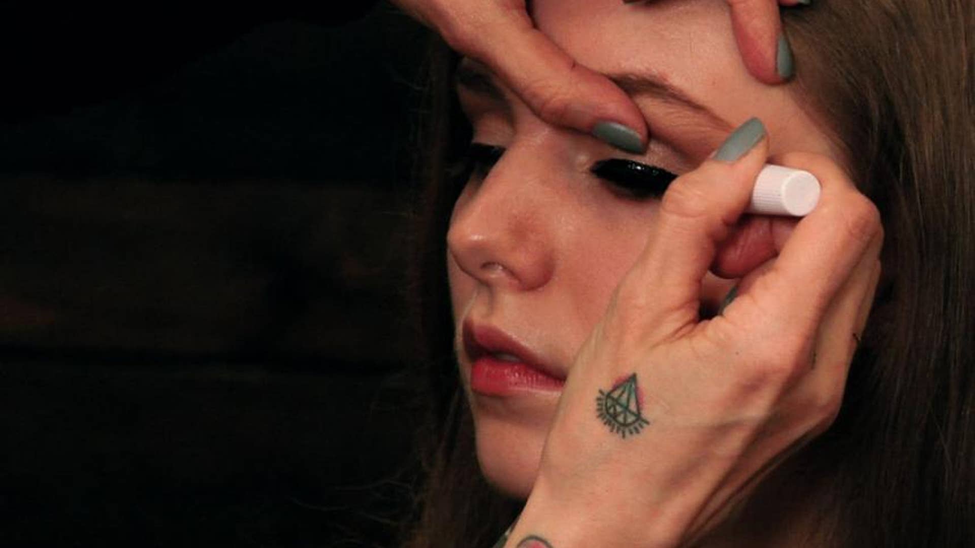 Step 6: Apply Liquid Liner and Mascara