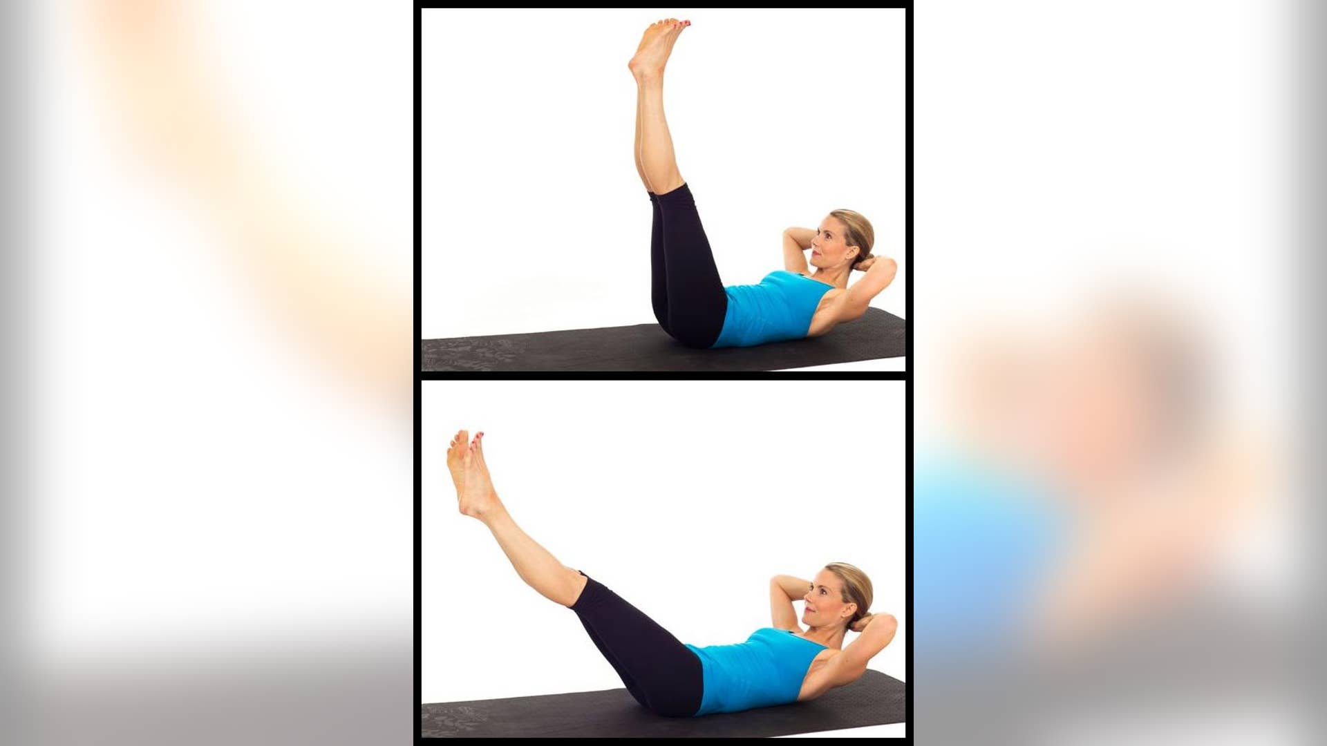 Double-Leg Straight-Leg Stretch