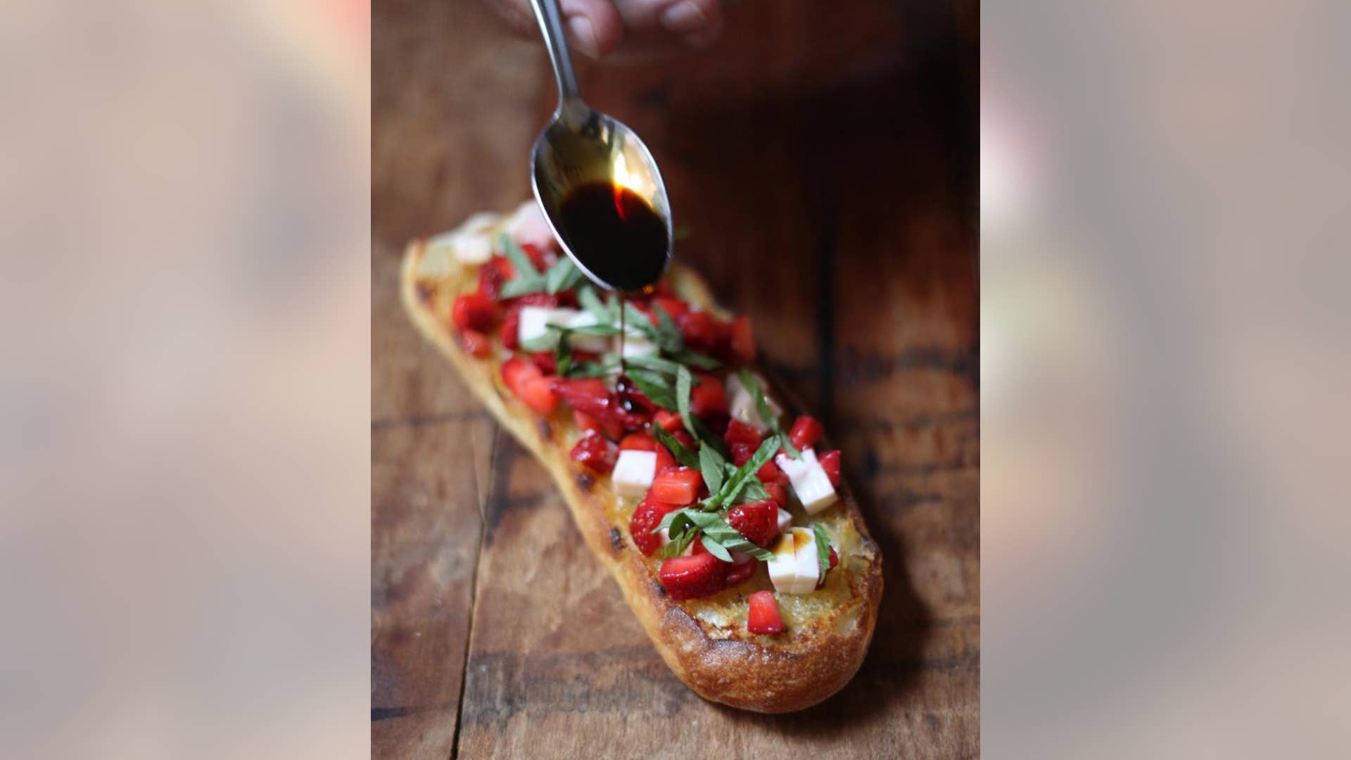 Strawberry Bruschetta
