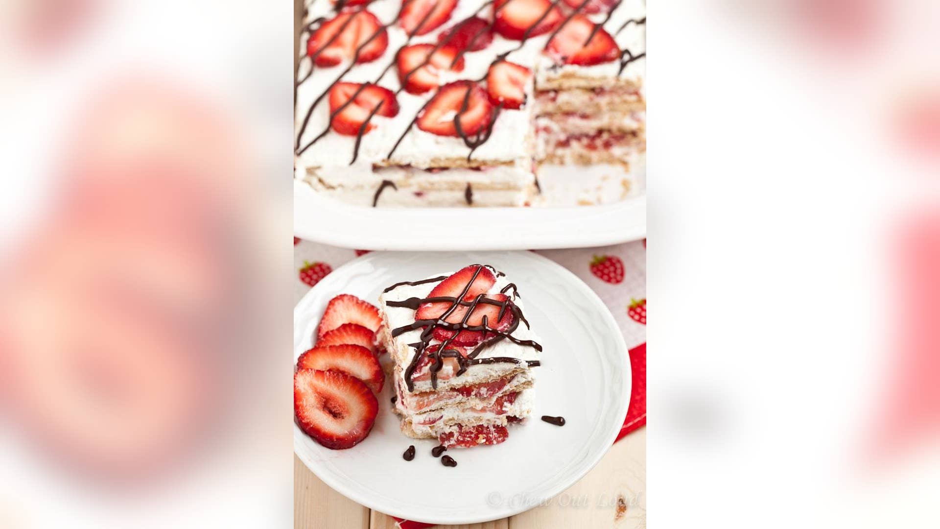 Strawberry Icebox Cake