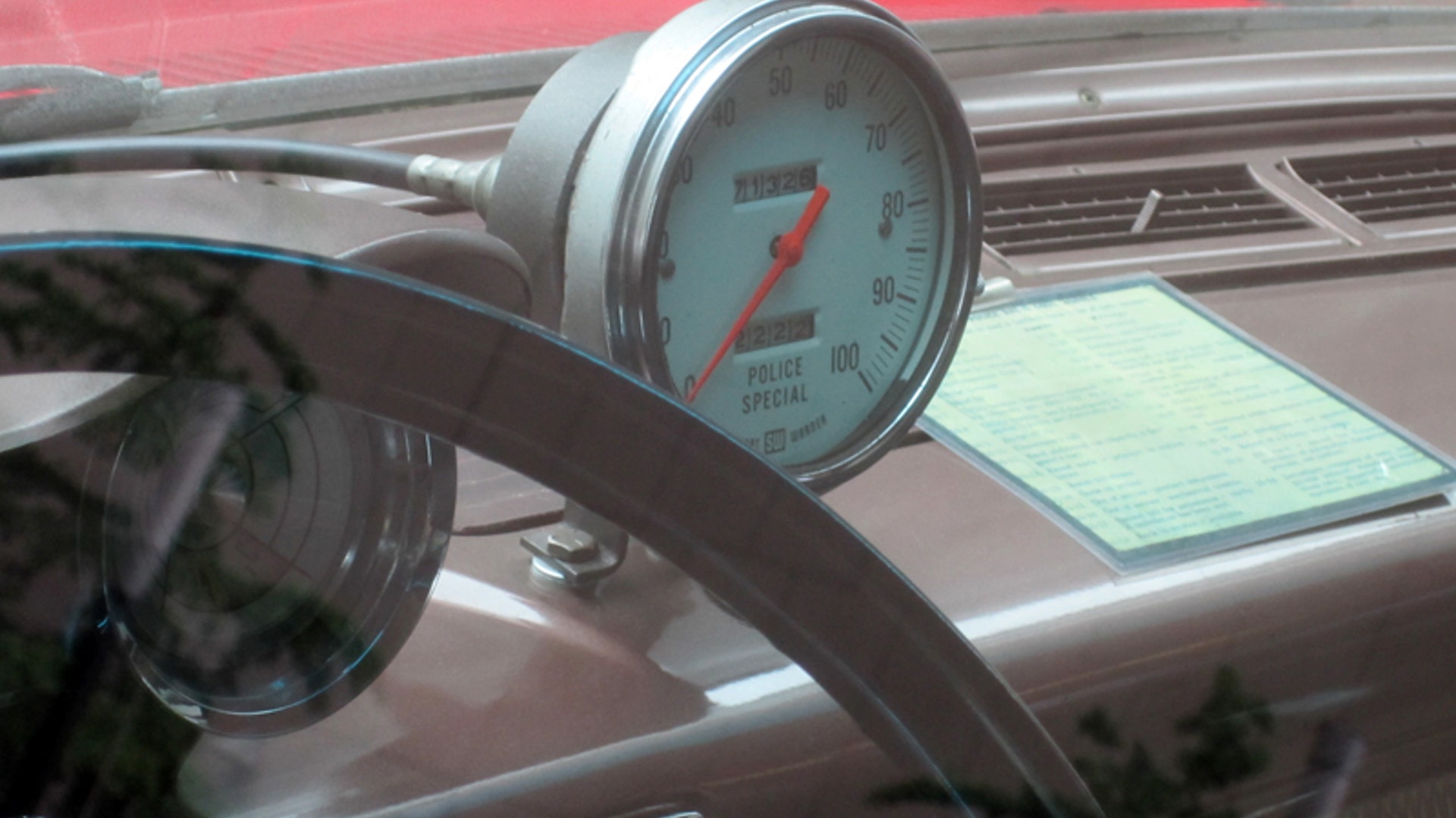 Stewart Warner Police Special Speedometer