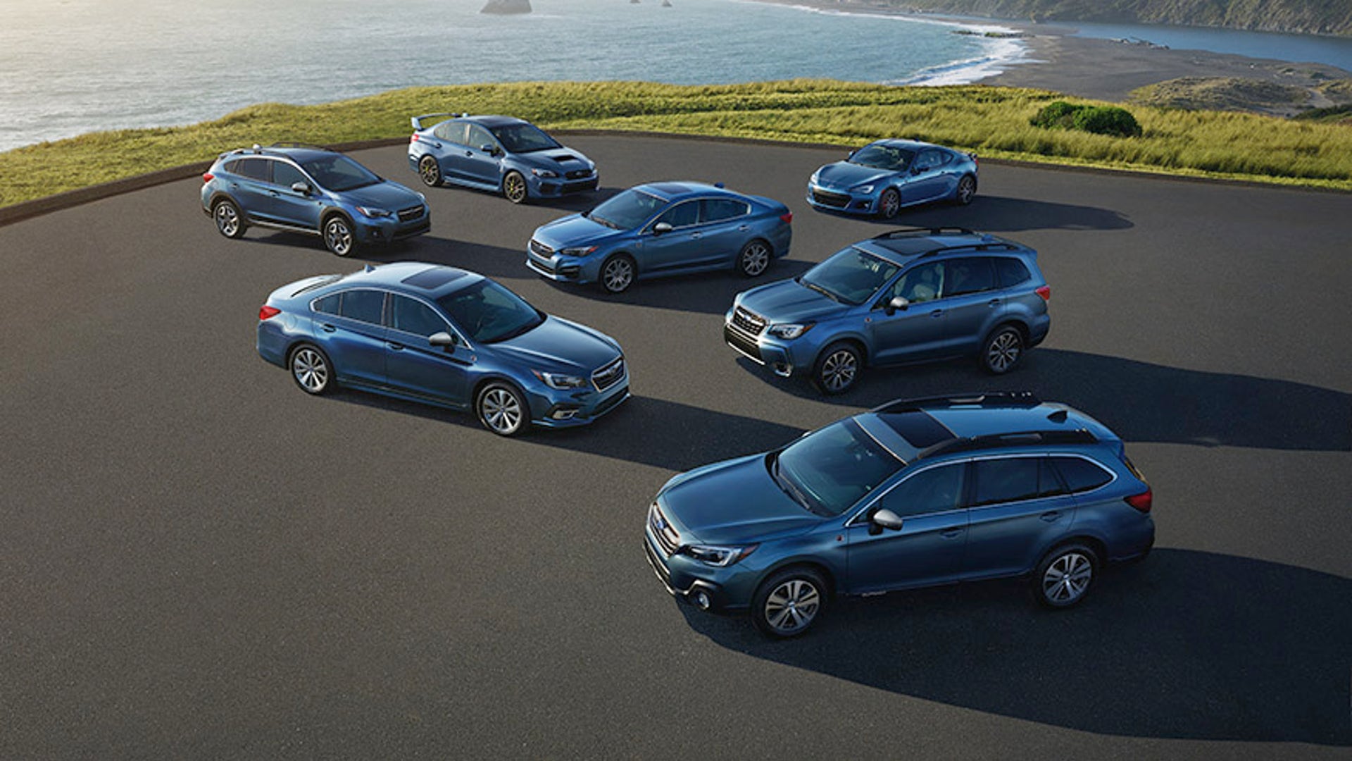 Subaru 50th Anniversary lineup