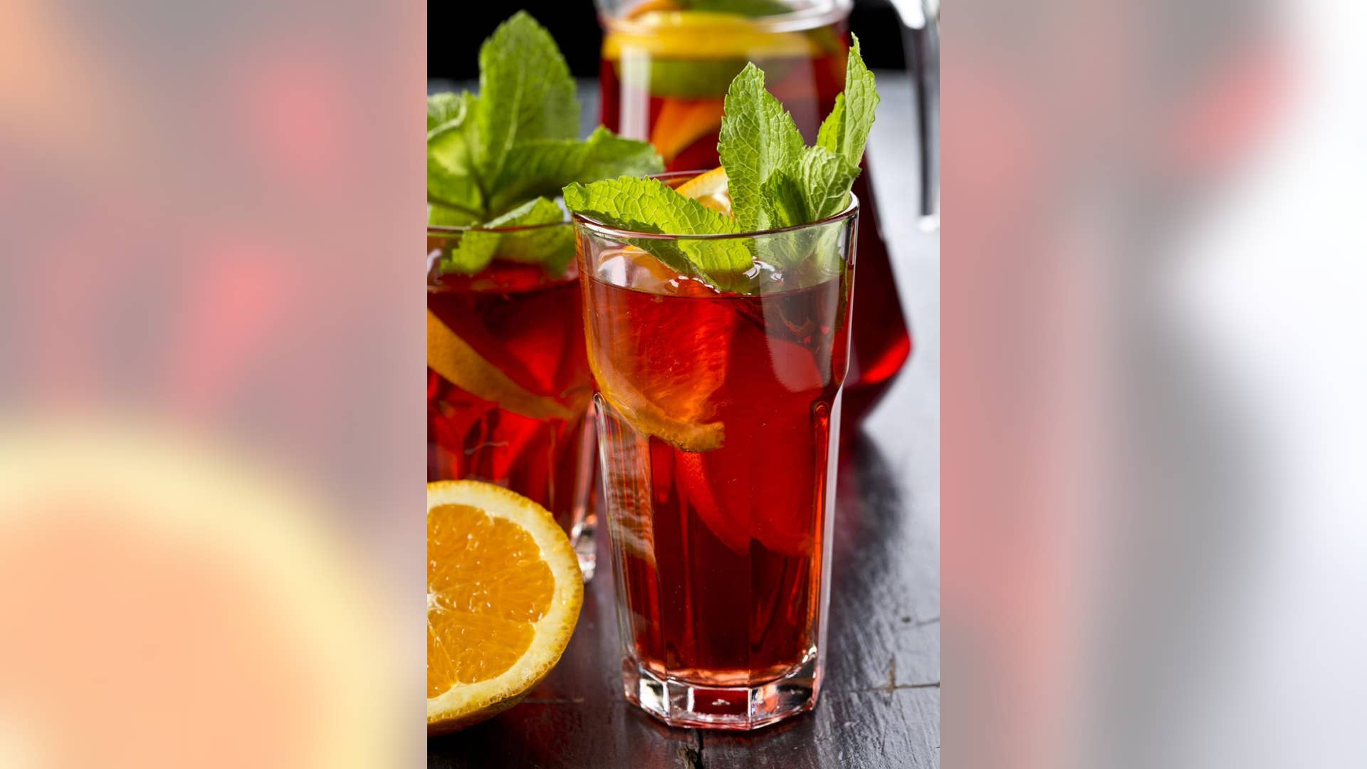 Citrus-Basil Spiked Sweet Tea