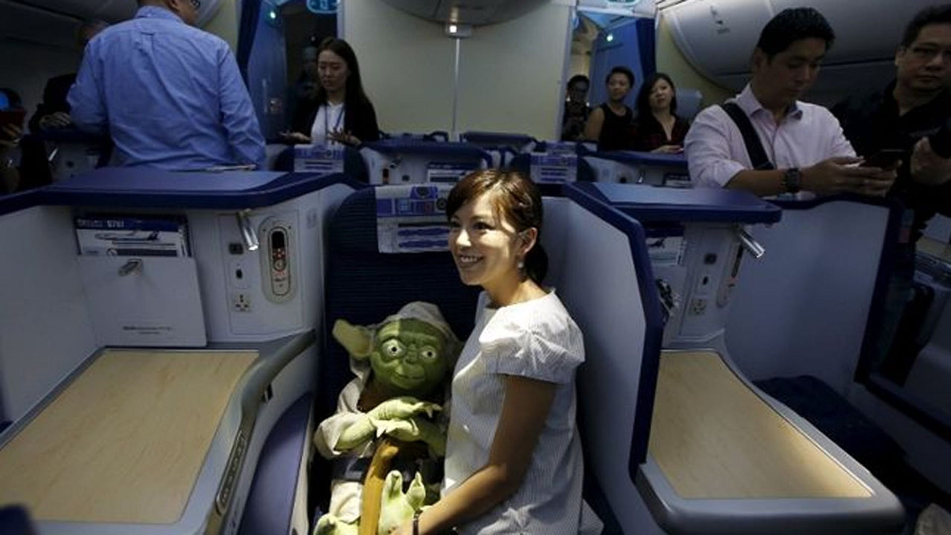 Yoda does the business