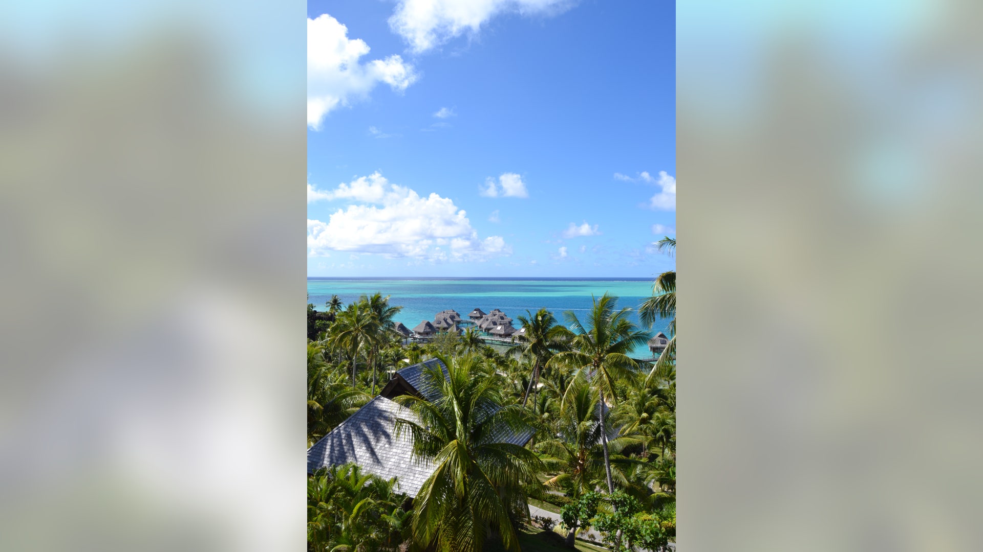 Pristine waters of French Polynesia
