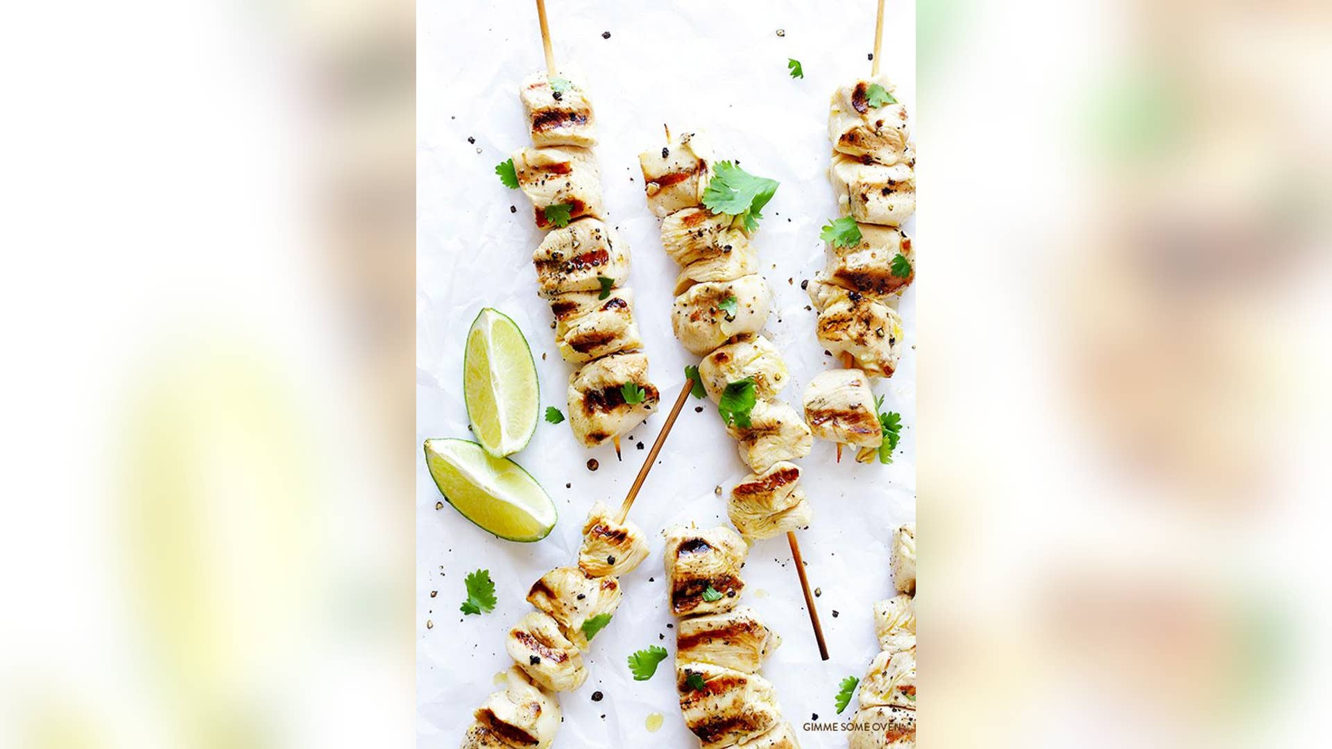 Tequila Lime Chicken Kabobs