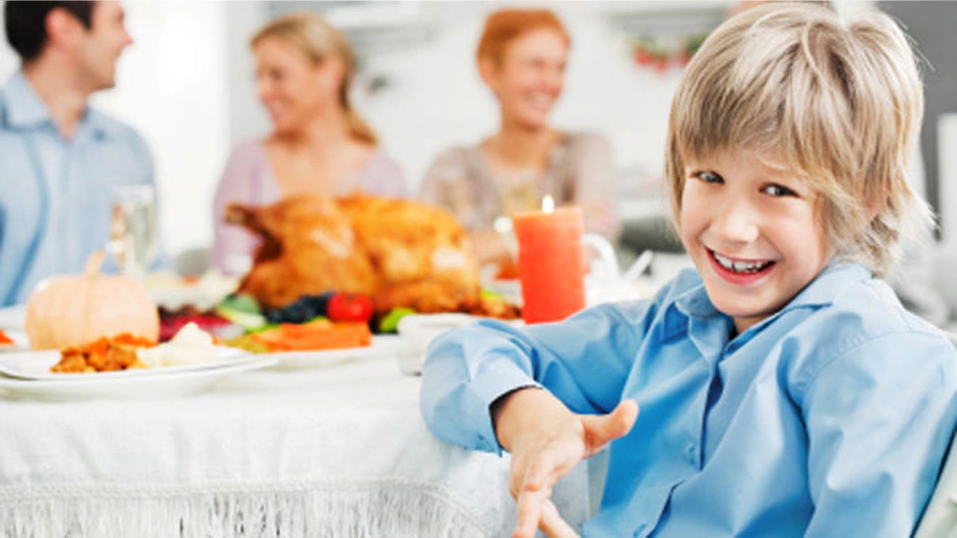 K is for kids table. Allow the kids to have fun at their own table. Just remember to check on them every once in a while.