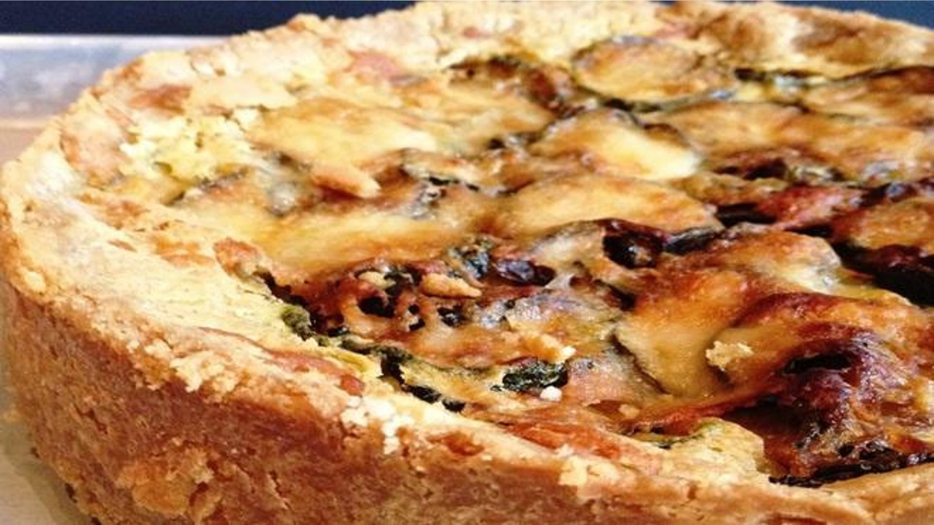 Z is for zucchini. Not traditionally a Thanksgiving food, but not a lot starts with Z. This zucchini and gruyere quiche is a rich and creamy addition to your side dishes. Or make it for brunch the next day as an alternative to leftovers.