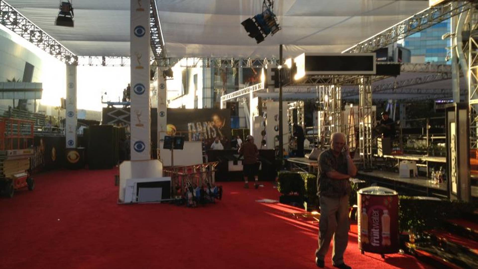 Once the Show Starts, That's a Red Carpet Wrap!