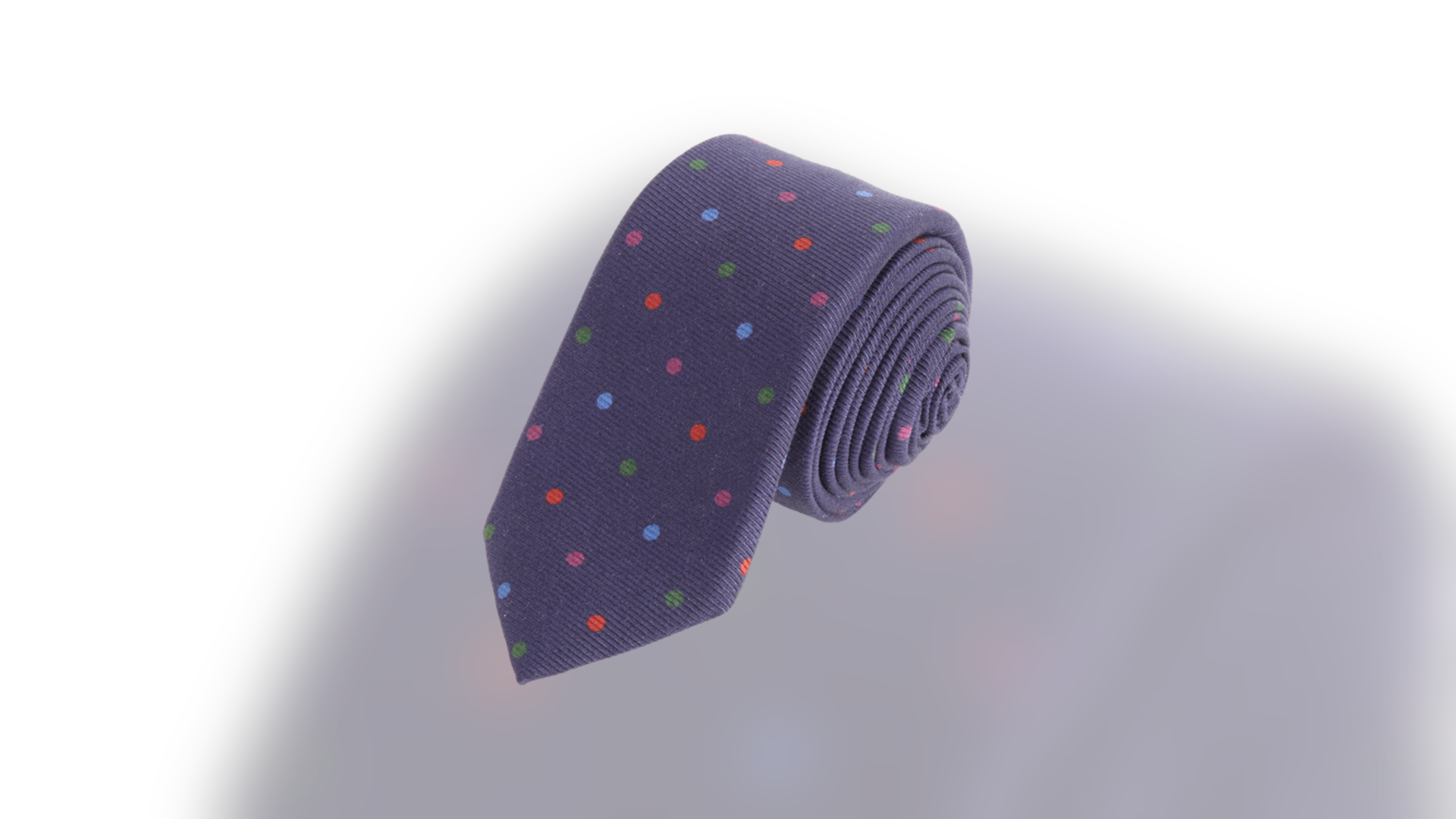 Polka Dot Skinny Tie