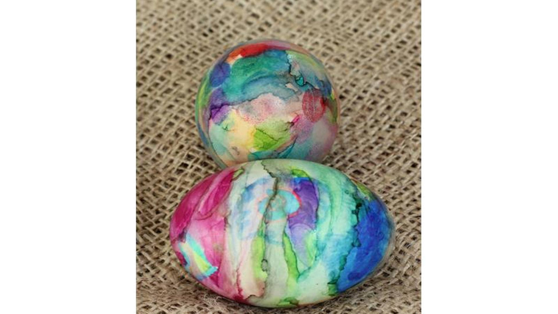 Tie-Dye Easter Eggs