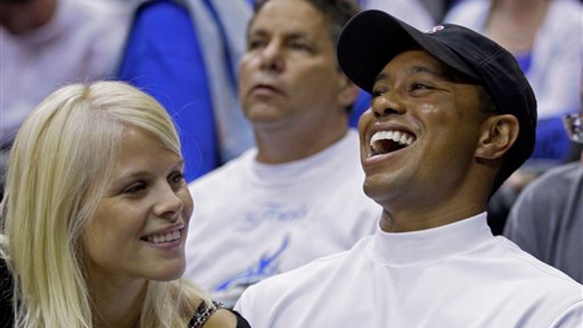 Ellin and Tiger Woods