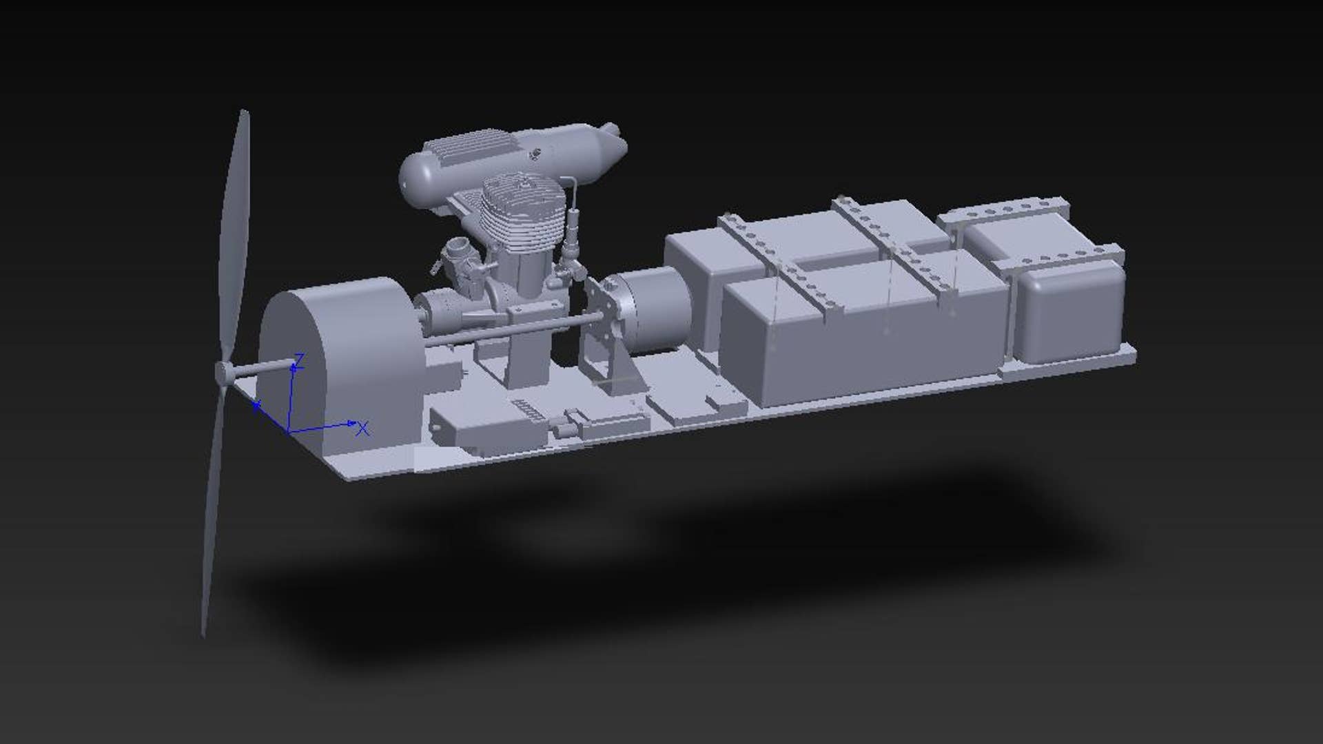Diesel-powered space engine runs like a Chevy Volt