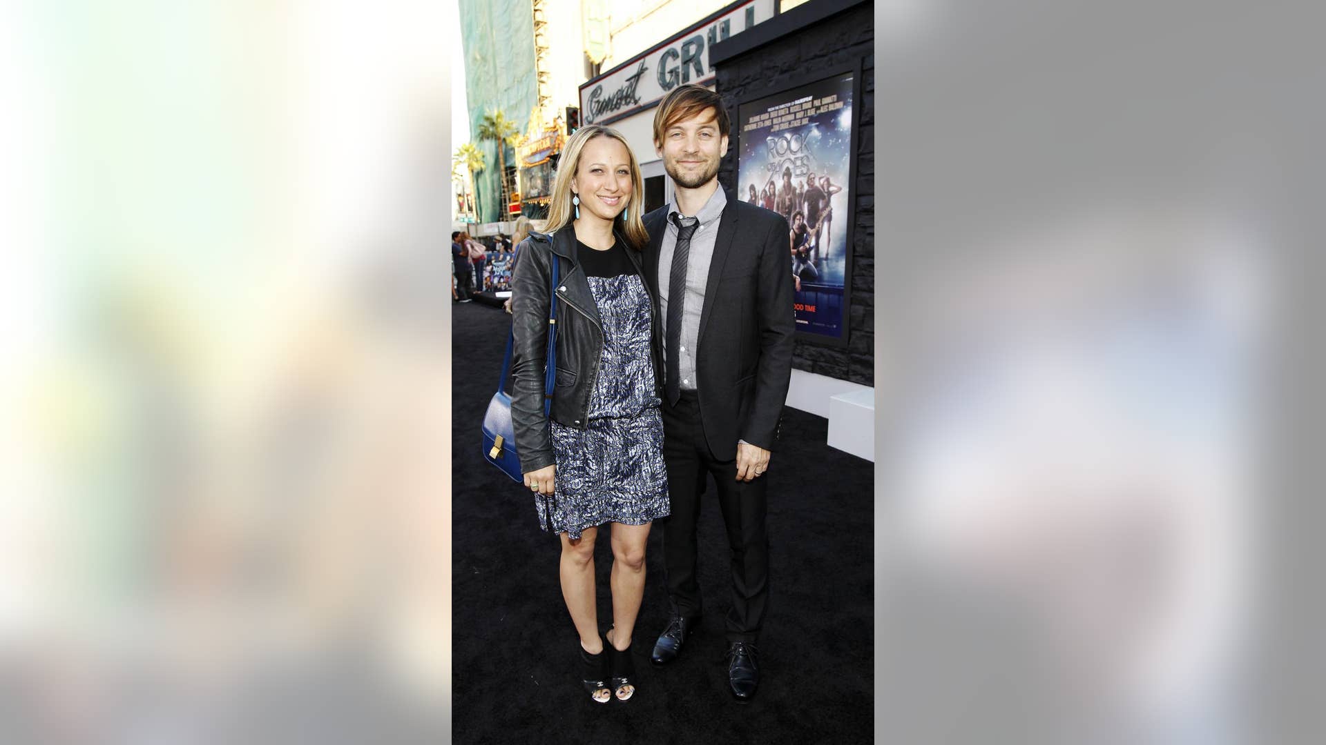 Tobey Maguire and Jennifer Meyer